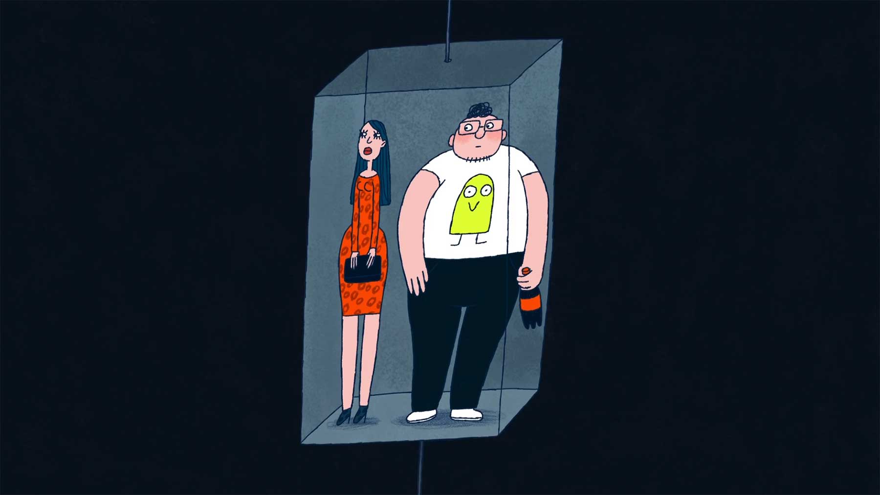 "Awkward" schenkt uns lauter unangenehme Alltagsmomente animierter-kurzfilm-awkward 