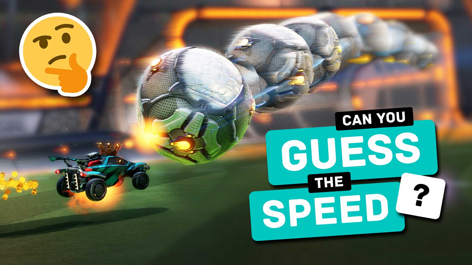 Rocket League Quiz: Errate die Torschuss-Geschwindigkeit!