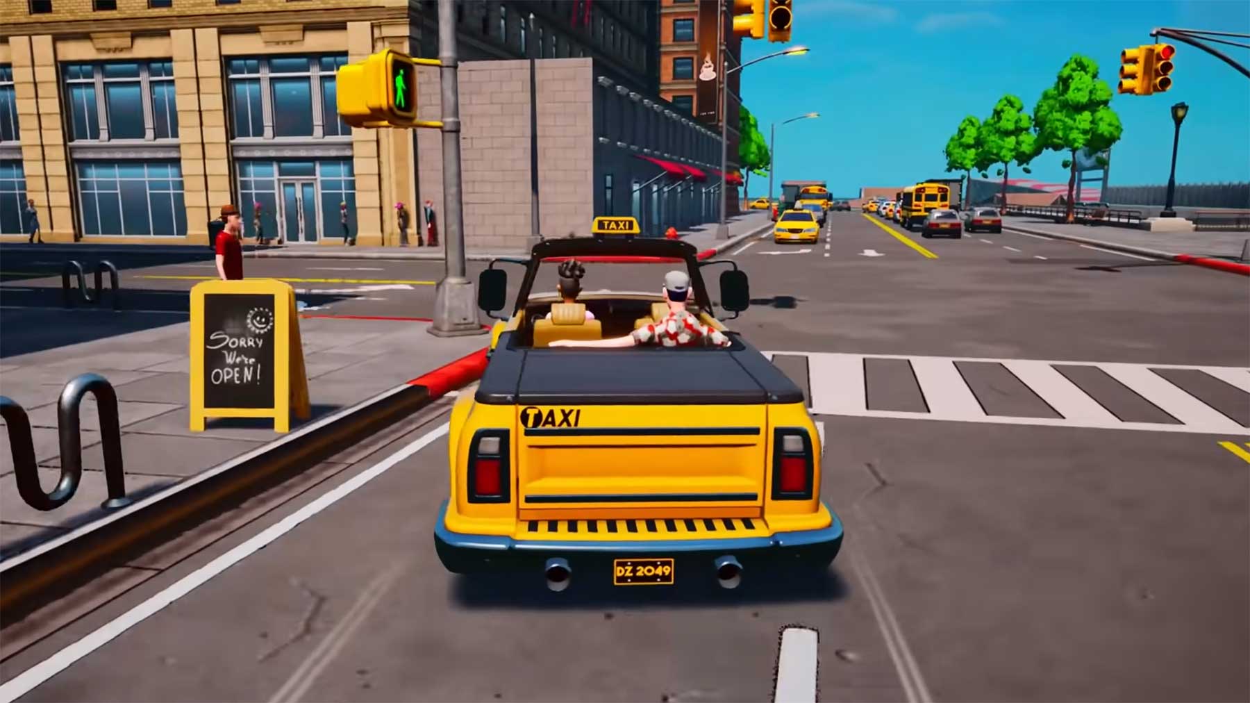 „Taxi Chaos“ ist eine 1:1-Kopie von „Crazy Taxi“