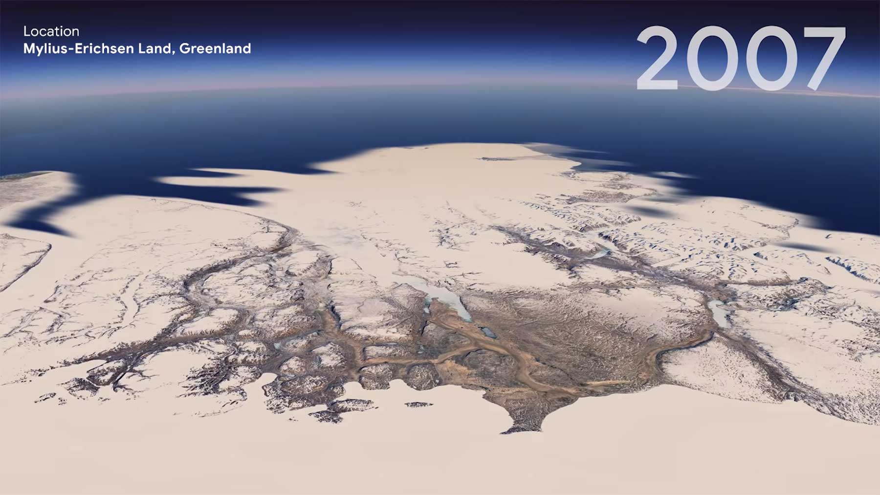 Google Earth hat jetzt ein Timelapse-Feature