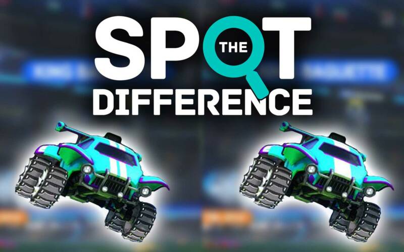 Spot-the-Differences in „Rocket League“