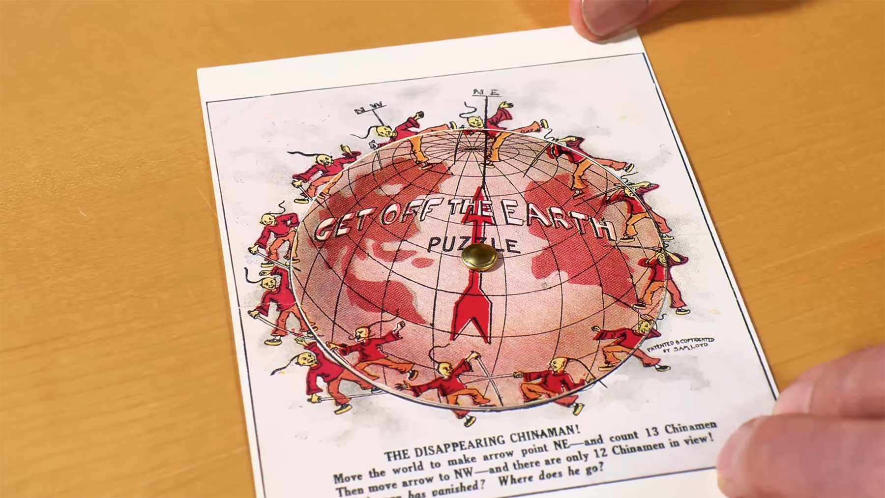 Optische Illusion: „The Missing Area Paradox“