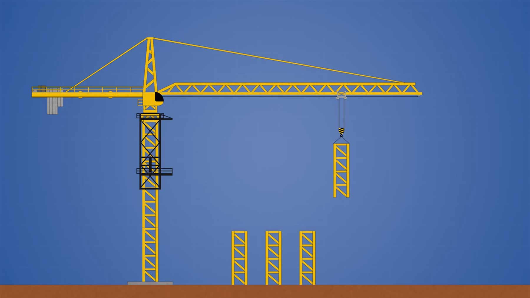Wie Kräne sich selbst errichten können kran-baut-sich-selbst-auf 
