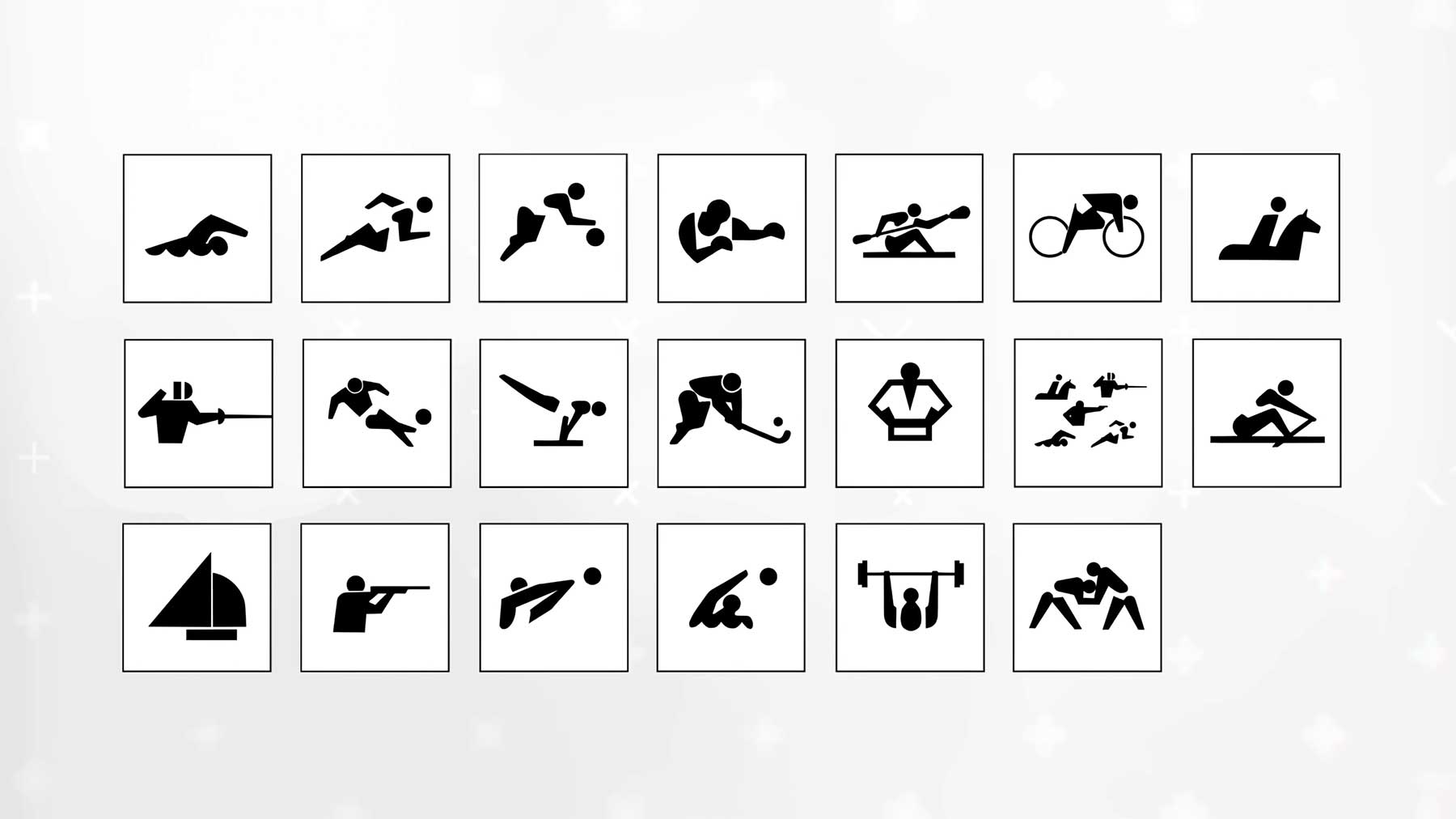 Geschichte und Evolution der olympischen Piktogramme