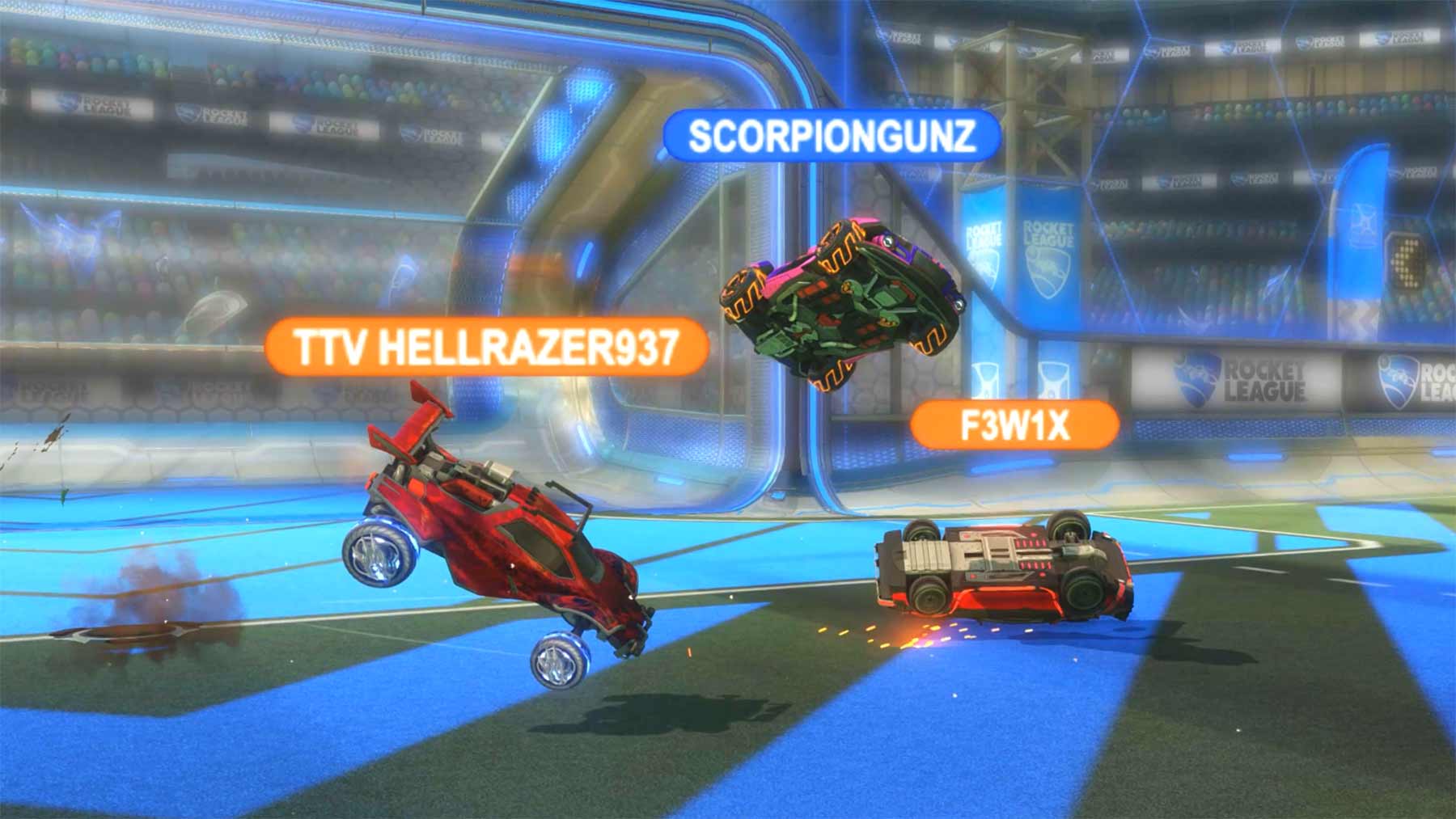 Zerstörungen ohne Boost in "Rocket League" zemase-zeroboost-artikel 