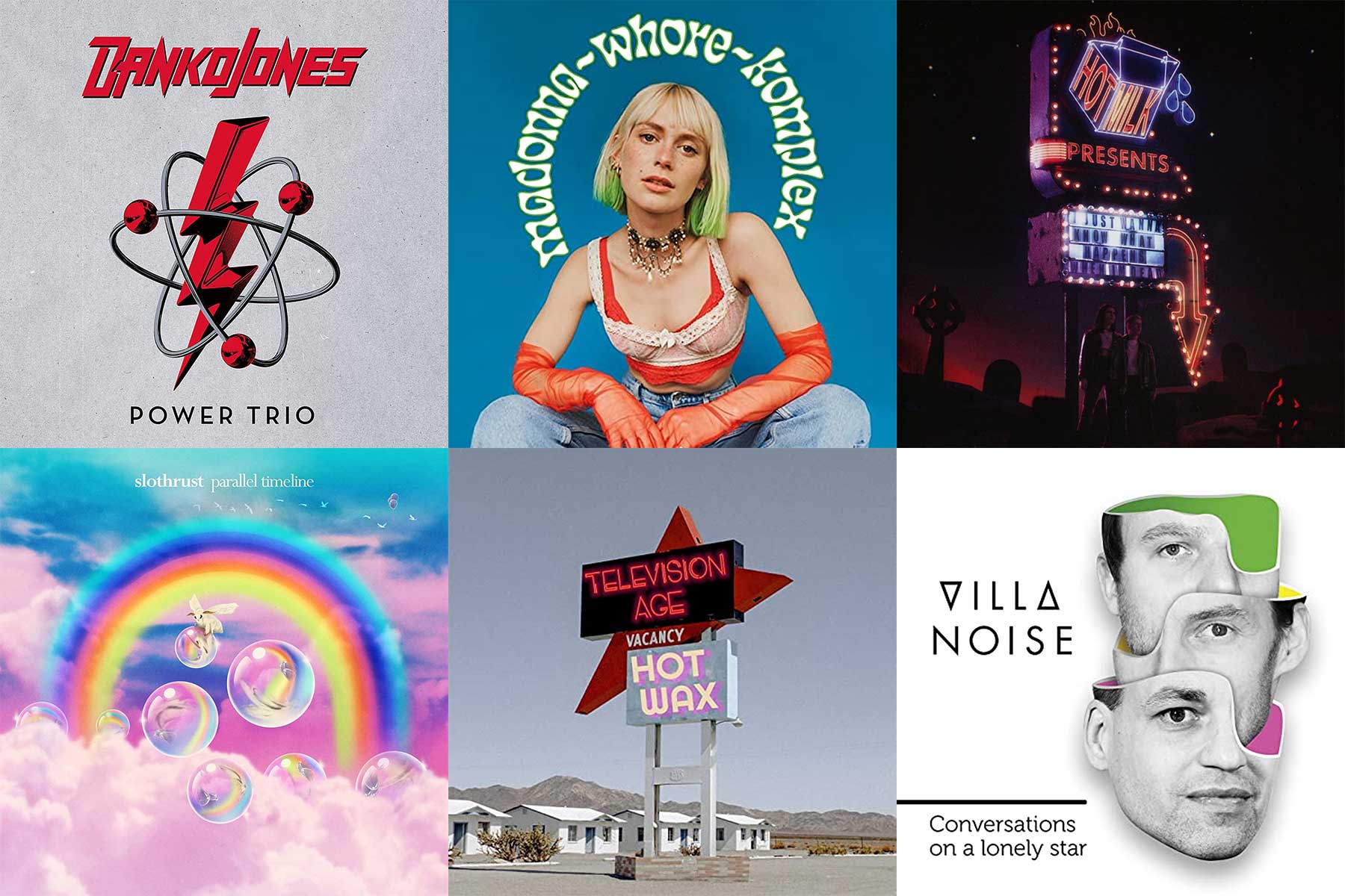 September-Kurzreviews: Neue Alben von Danko Jones, Alli Neumann, Hot Milk, Slothrust, Television Age & Villa Noise