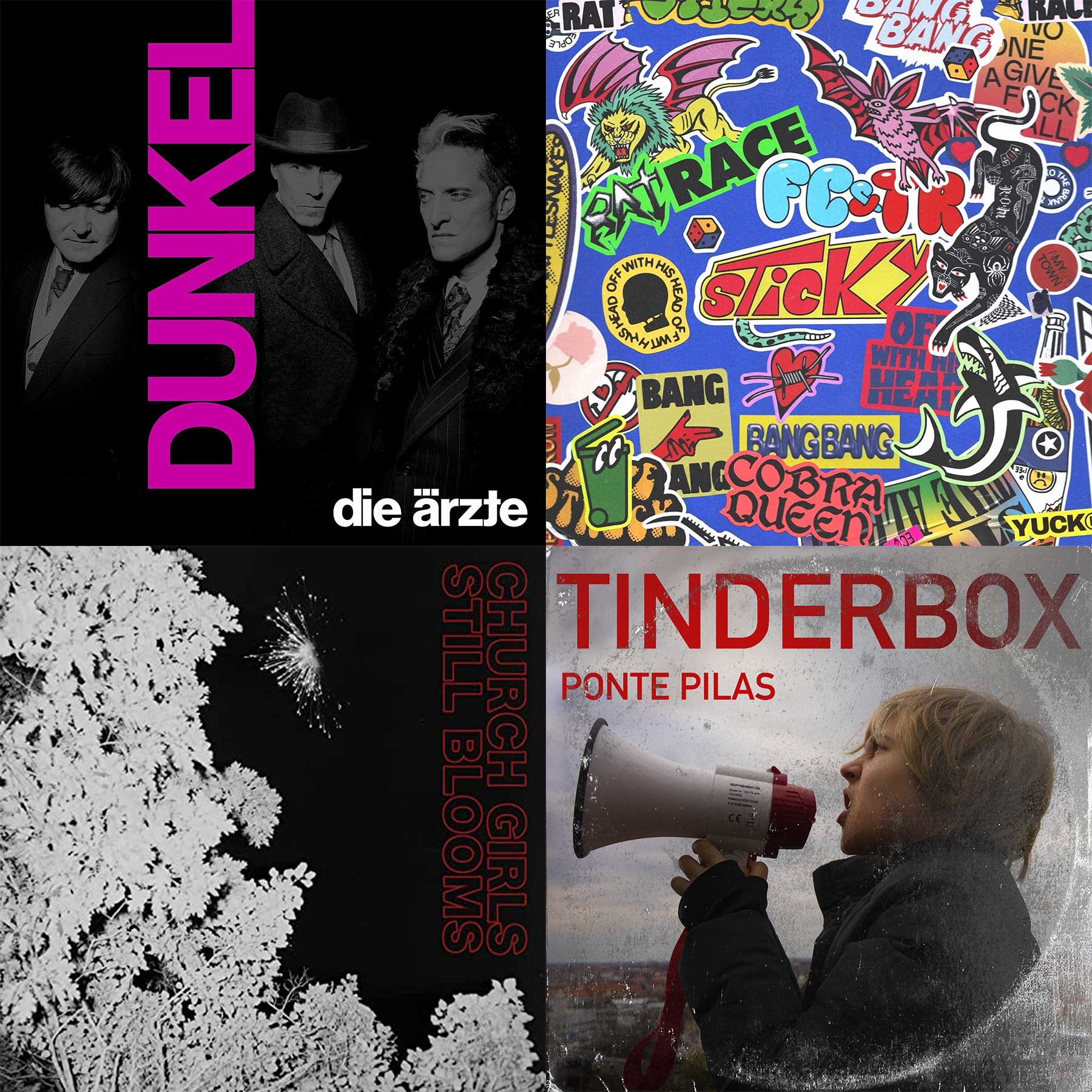 Oktober-Kurzreviews: Neue Alben von Die Ärzte, Frank Carter & The Rattlesnakes, Church Girls & Ponte Pilas musik-neue-alben-kurzreviews-oktober-2021 