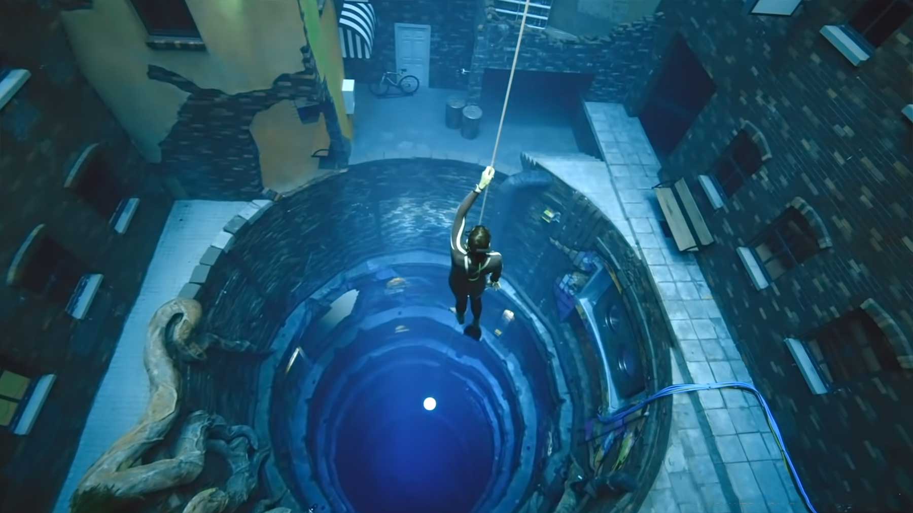 Der tiefste Swimming Pool der Welt steht in Dubai