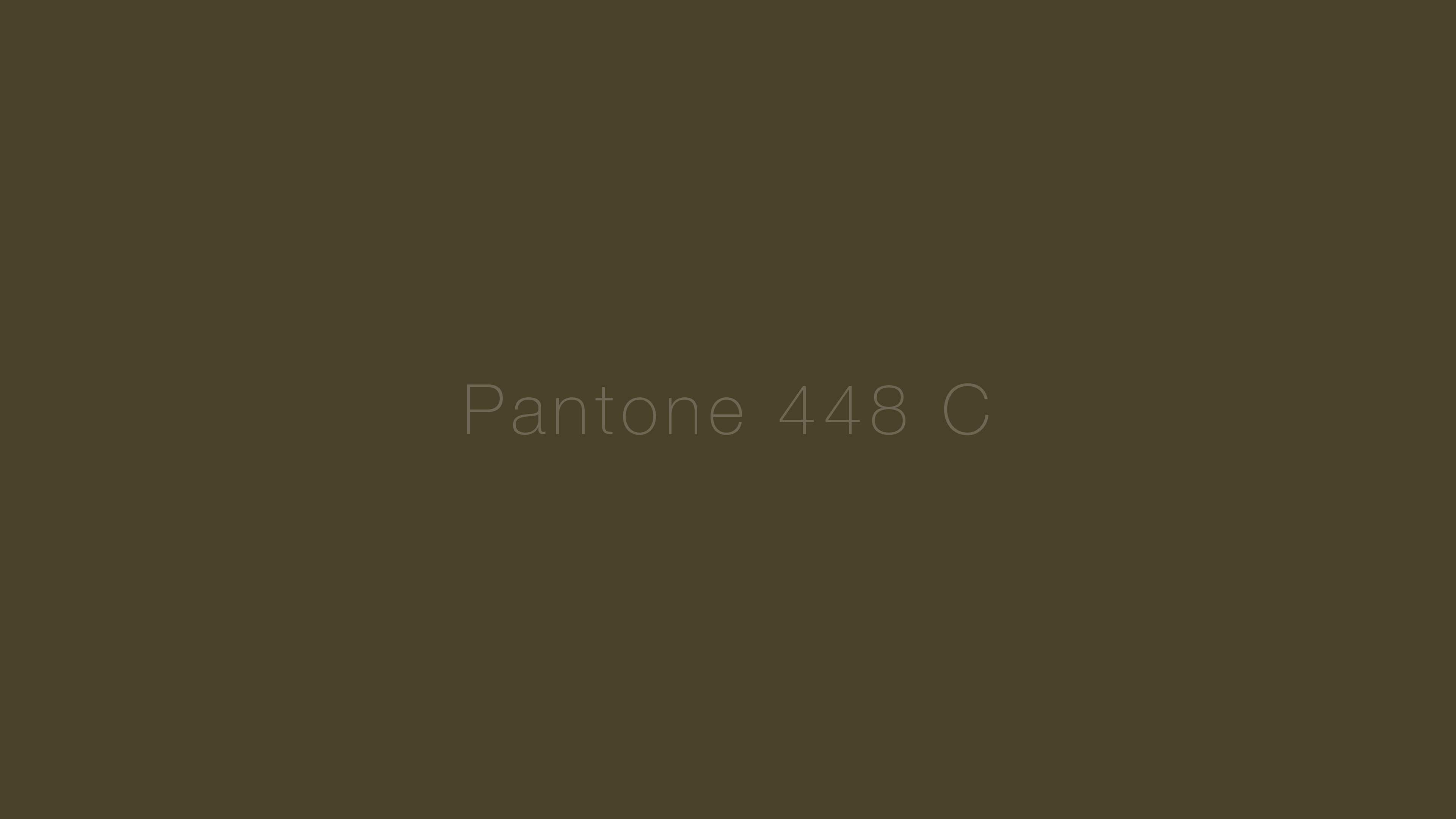 Pantone 448 C ist die hässlichste Farbe der Welt