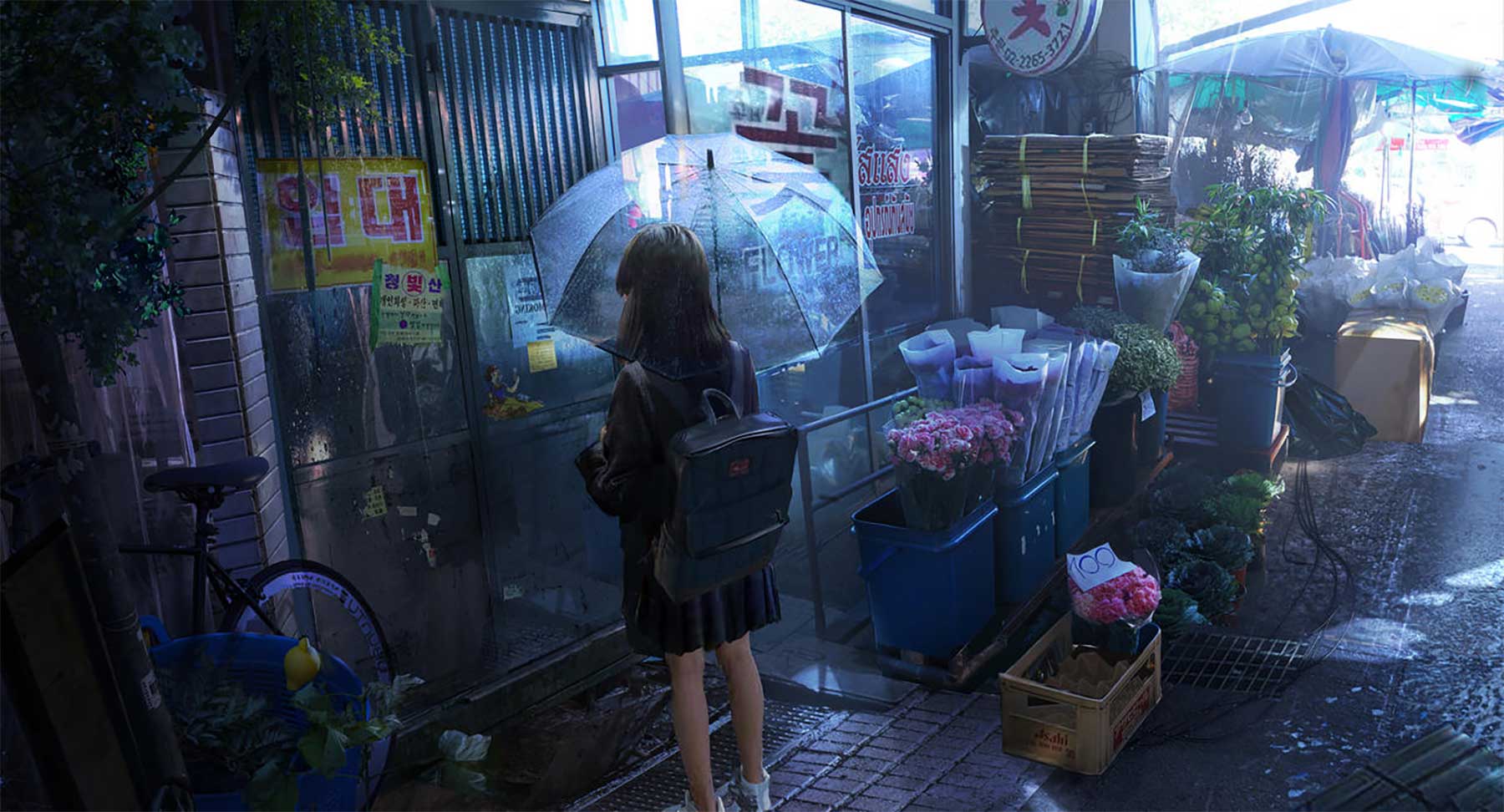 Digital Paintings von Lee Su Yeon
