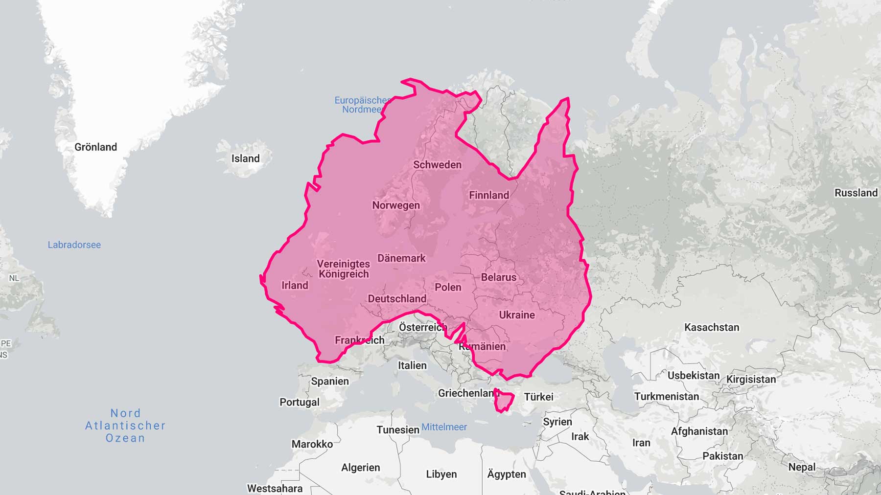 Interaktive Karte zeigt echte Größe von Ländern im direkten Vergleich die-echte-groesse-von-laendern-im-vergleich 