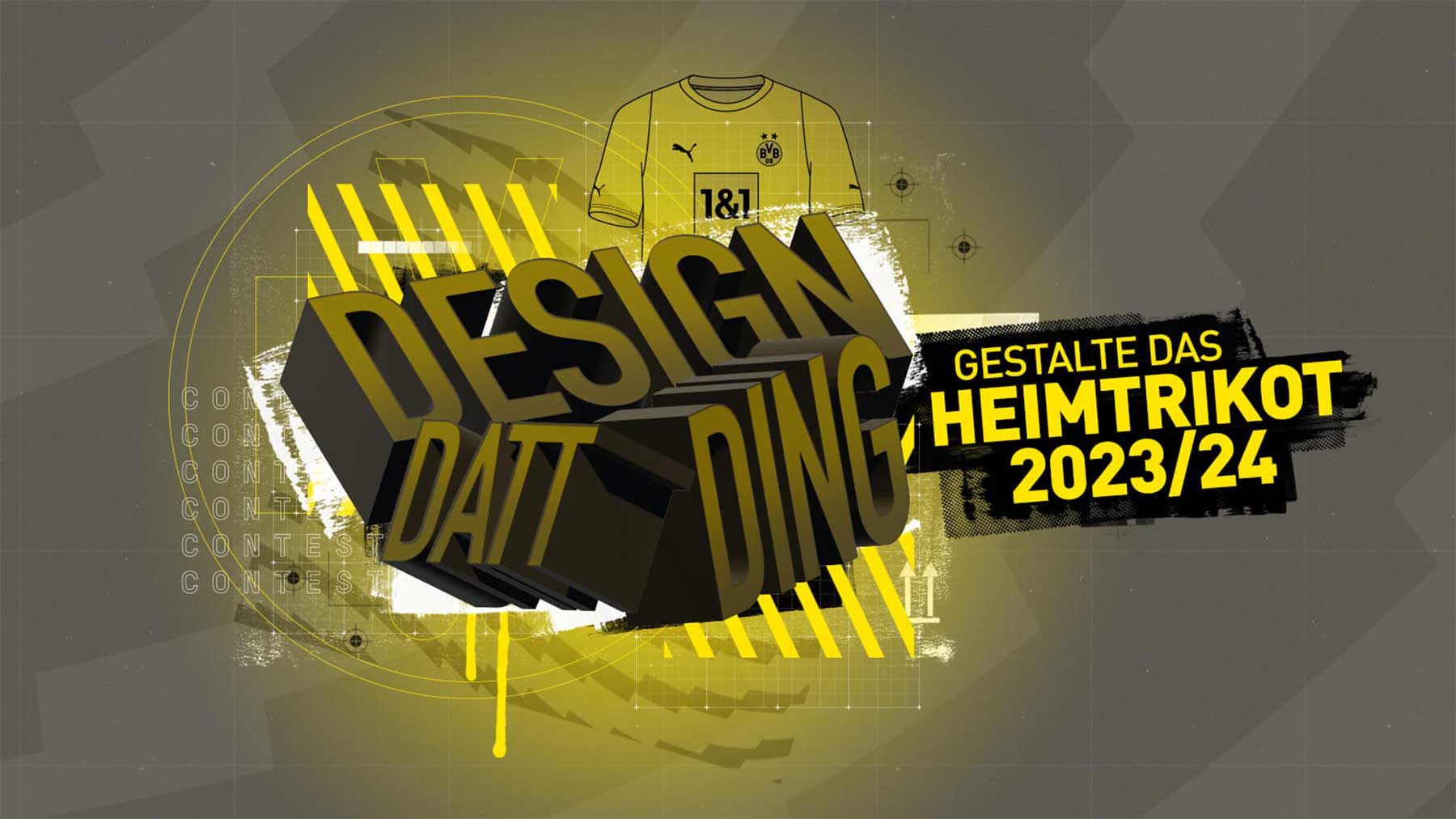 BVB Trikot-Design-Wettbewerb: Fans entscheiden über Heimtrikot der Saison 2023/24 BVB-Heimtrikot-Fan-Design-datt-ding-aktion-01 