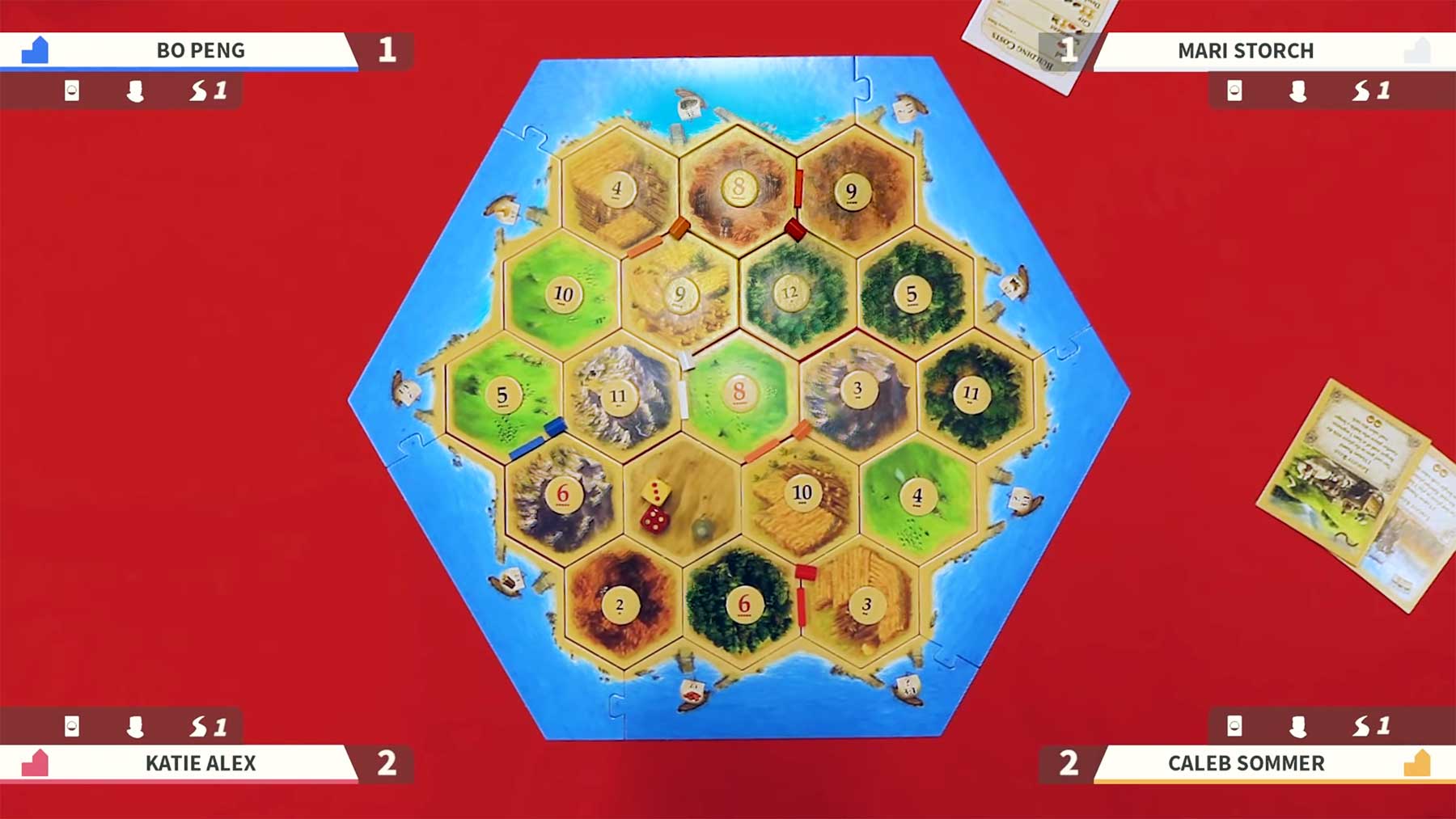 (Siedler von) Catan: Finale der US-Meisterschaften 2021