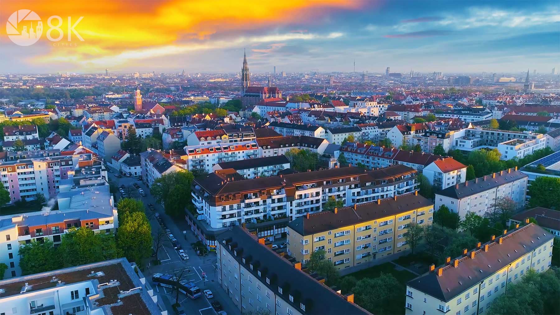 München: Timelapse-Stadtportrait in 8K