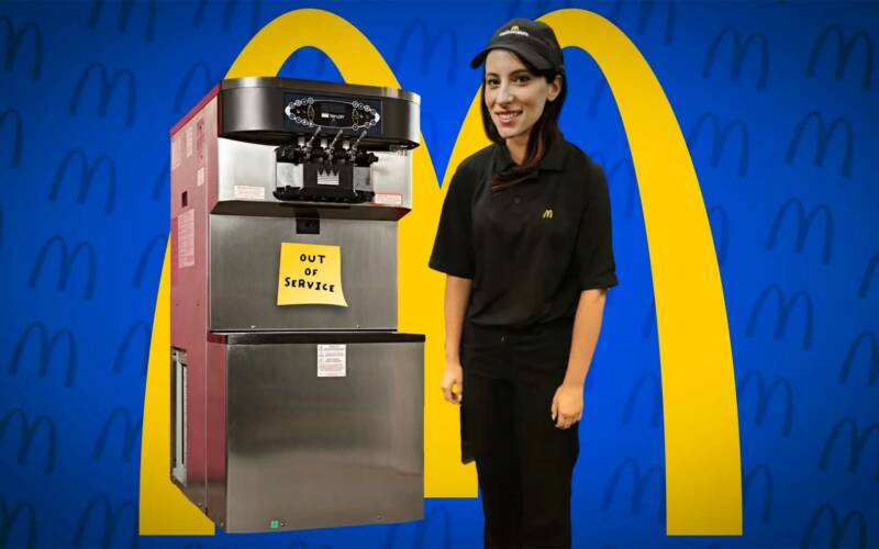 Wieso ist die Eismaschine bei McDonald’s ständig kaputt?