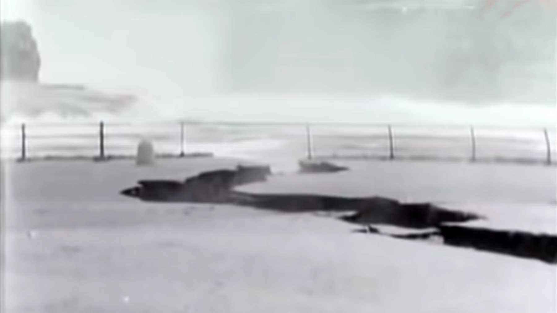 Wie 1954 ein gewaltiges Stück der Niagarafälle abgerutscht ist