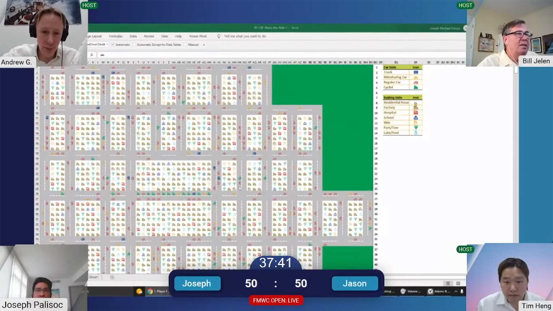 Excel als eSport: Finale der Weltmeisterschaften