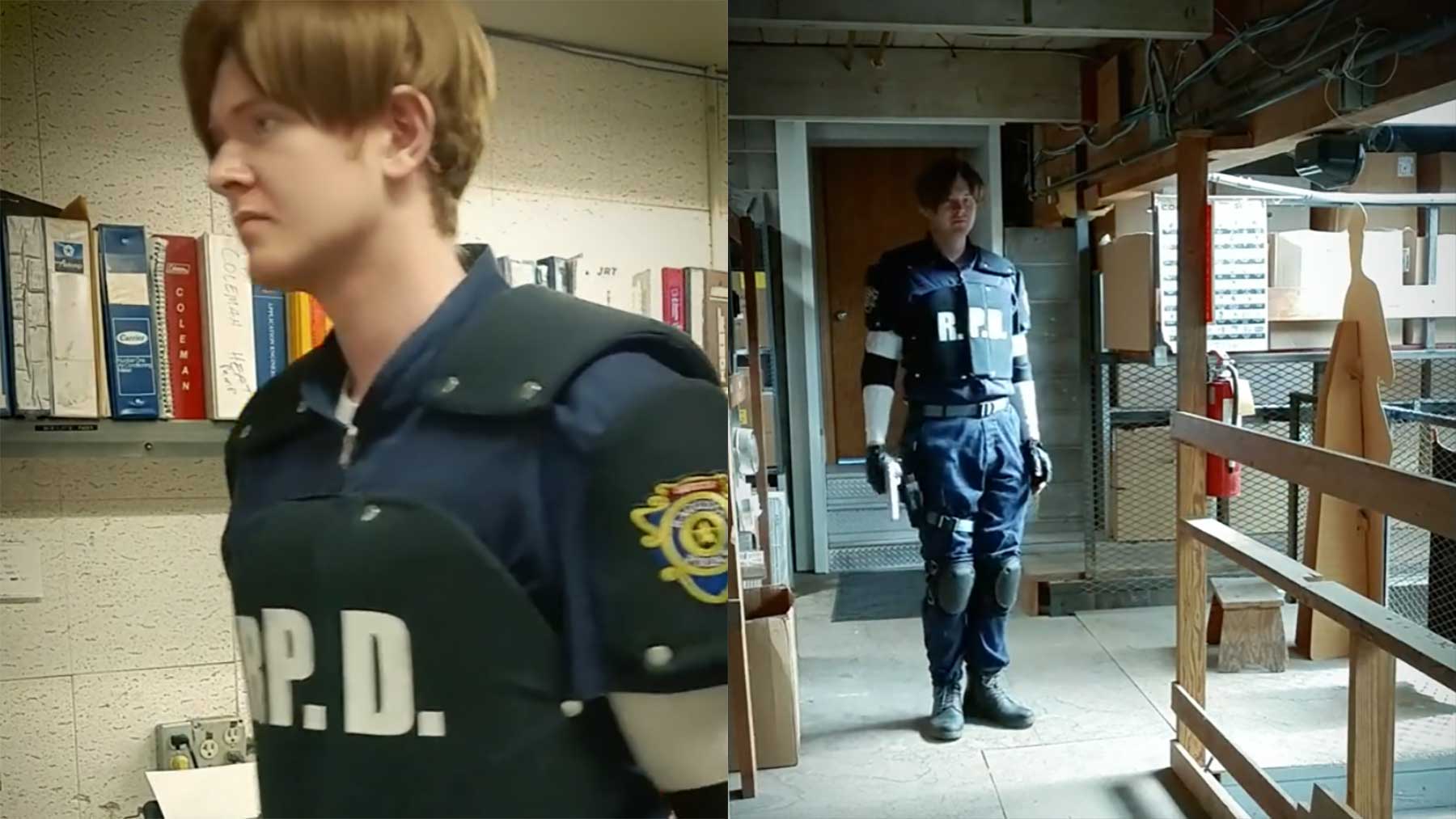 "Resident Evil 2" in Real Life Resident-evil-2-in-real-life-parodie 