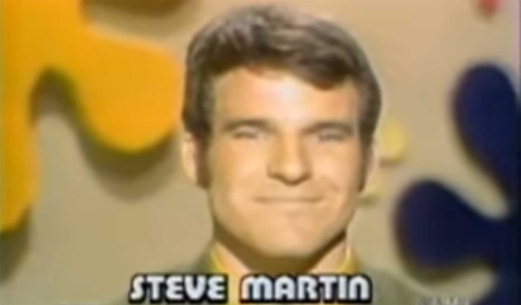 Steve Martin bei "Herzblatt" im Jahr 1968 Steve-Martin-Herzblatt-1968 
