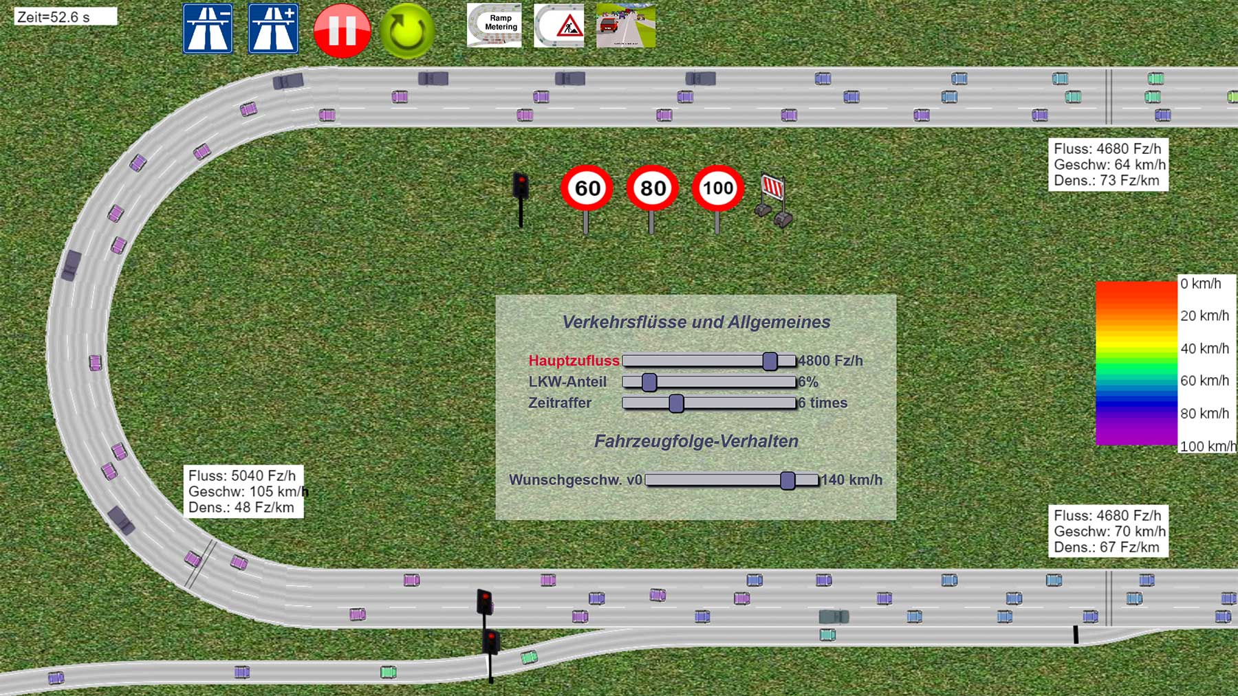 Verkehrs-Simulation im Browser