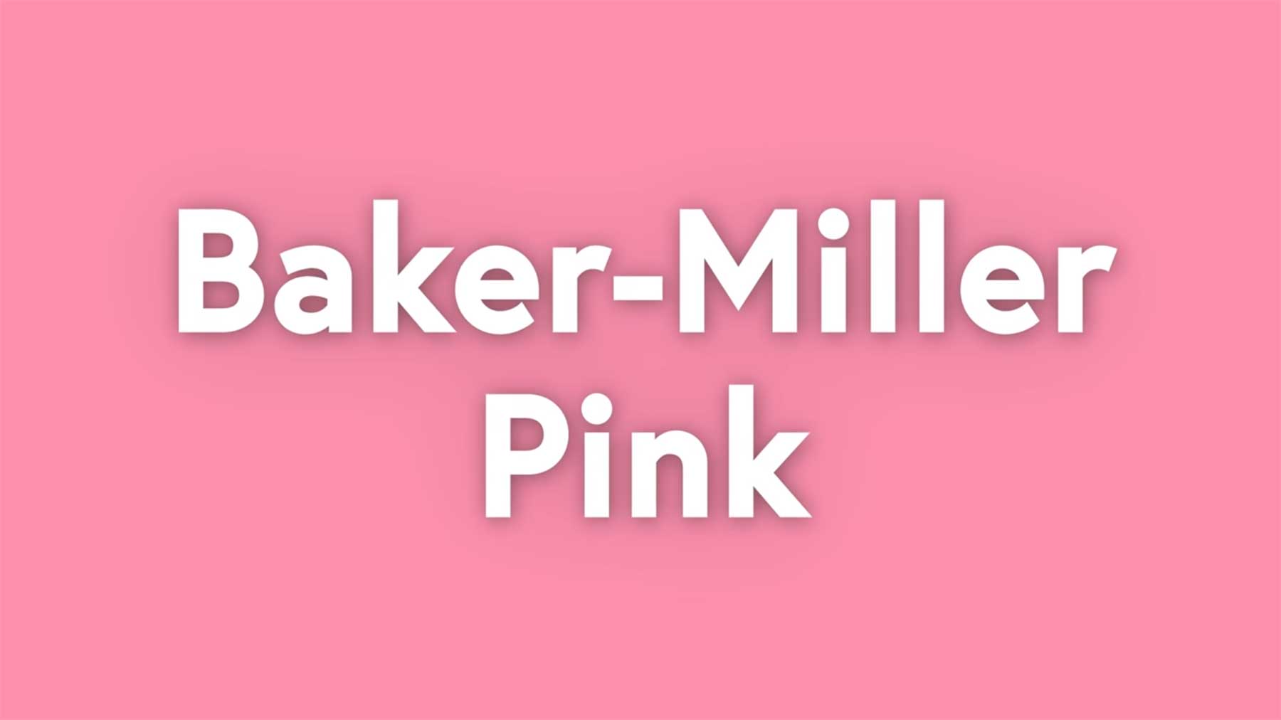 Die psychologische Bedeutung der Farbe Baker-Miller Pink