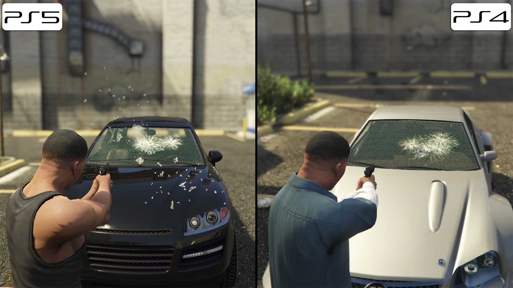 „GTA V“ im Next-Gen-Grafikvergleich: PS4 vs PS5