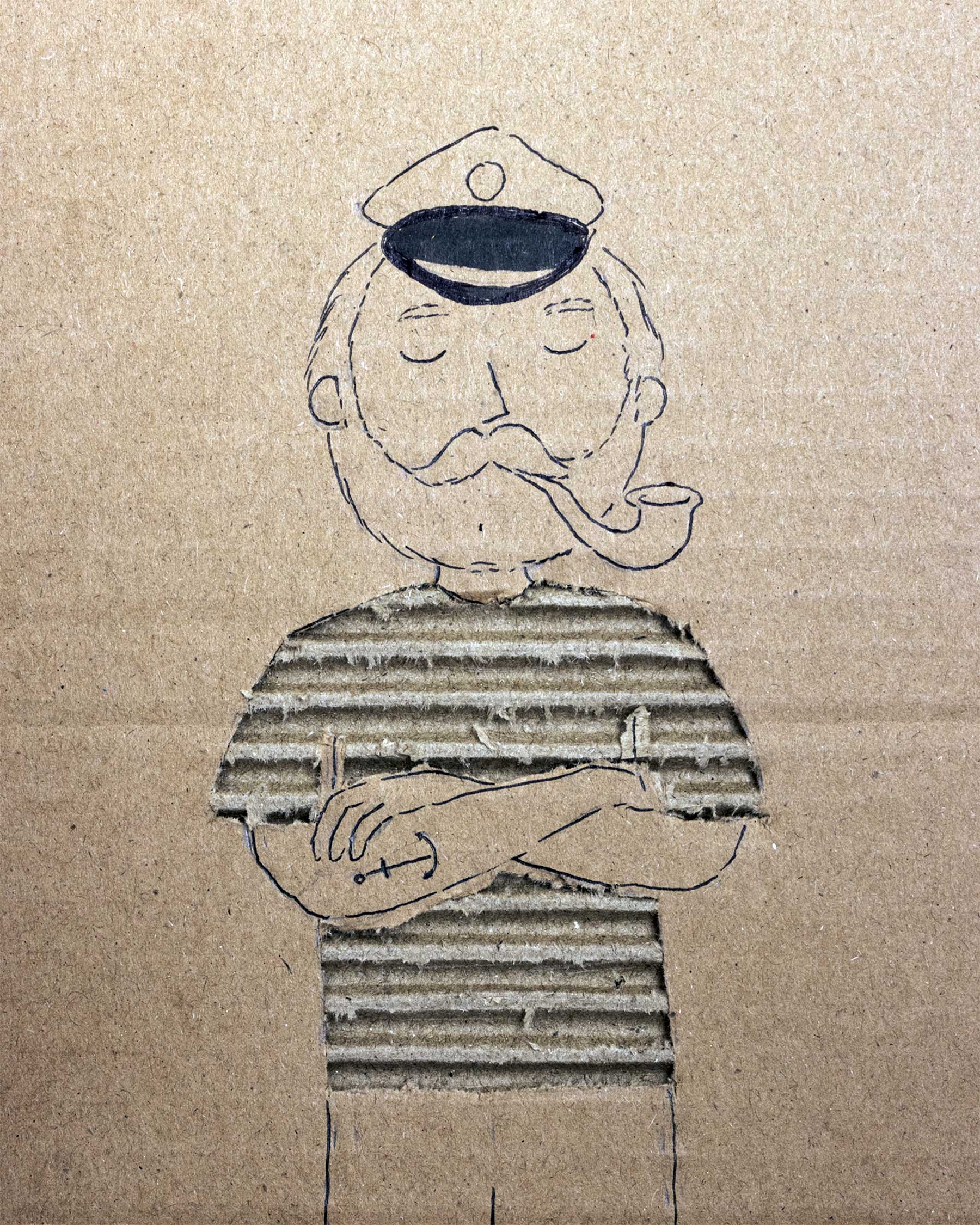 Pfiffige Karton-Kunst von Javier Pérez Javier-Perez-Cardboard-Experiments_02 