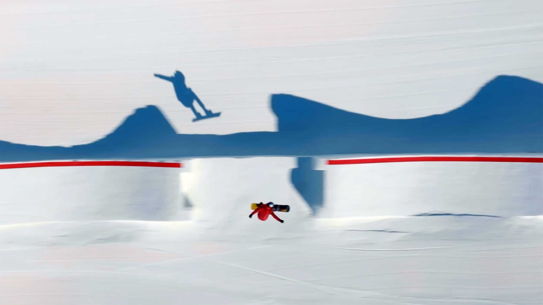 Pierre Vaultier auf der perfekten Snowboard-Bahn Snowboarding-reshapes-red-bull 