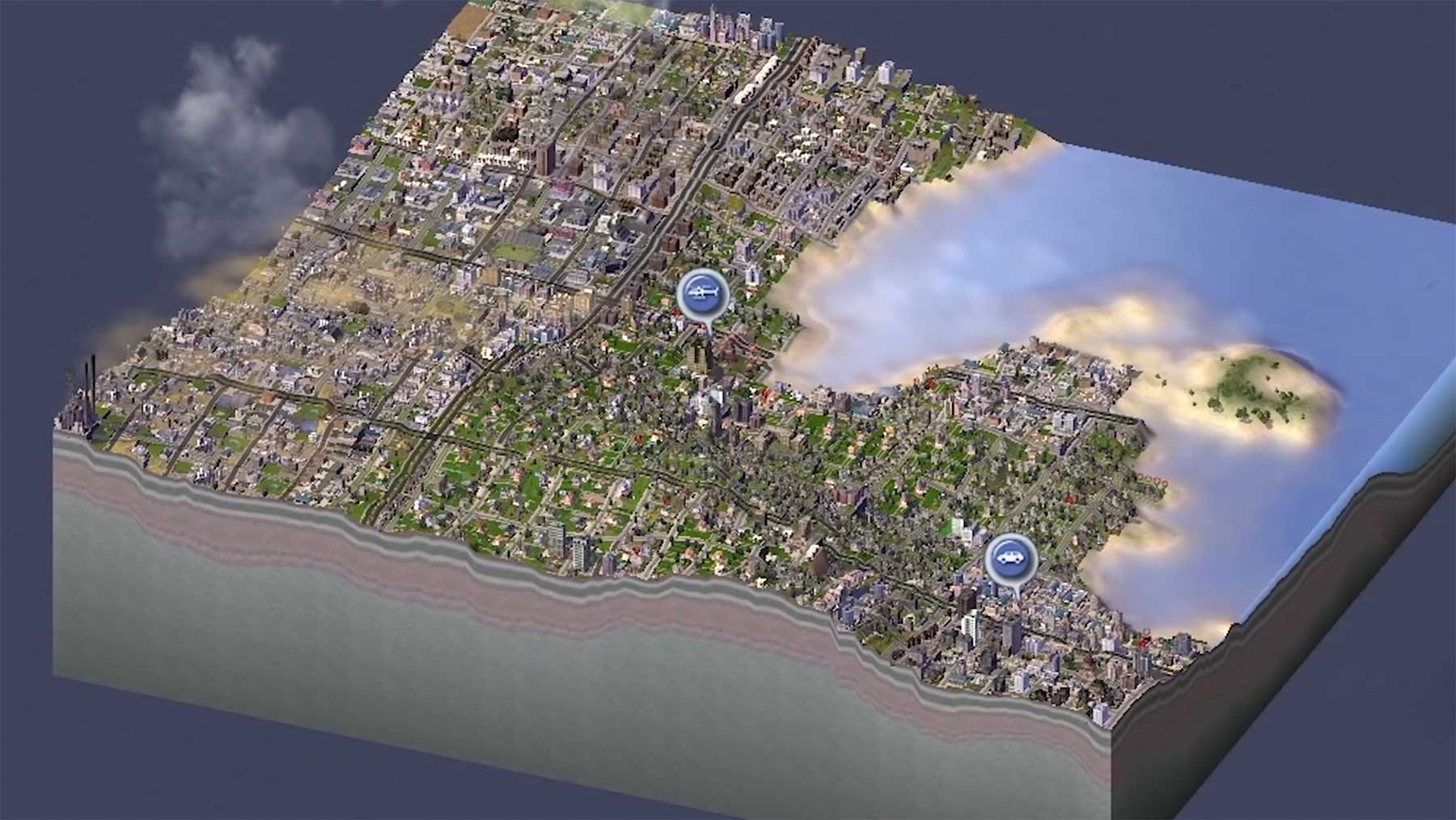100-Jahre-Megalopolis-Challenge in „Sim City“