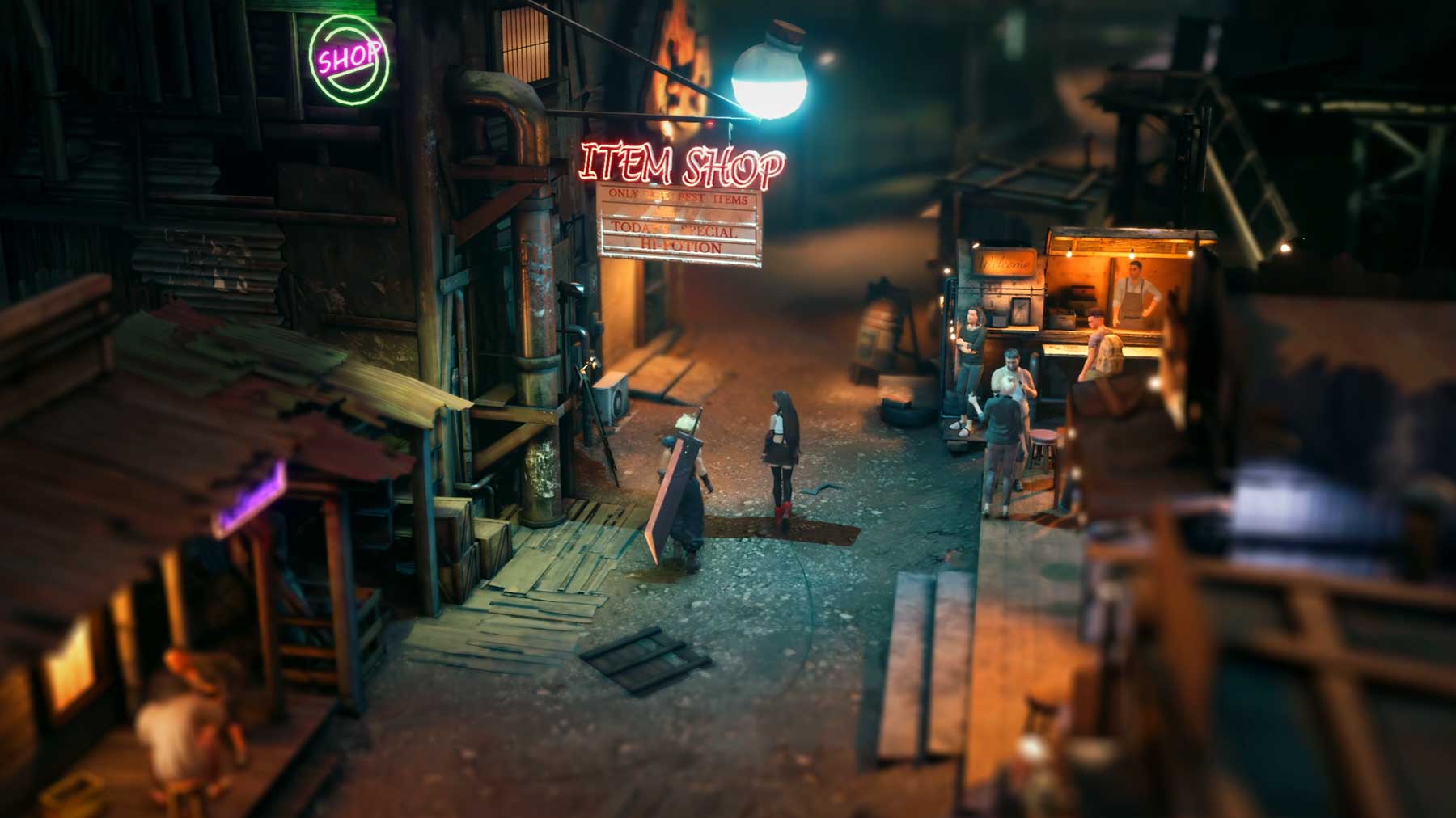 Tiny Final Fantasy VII Remake