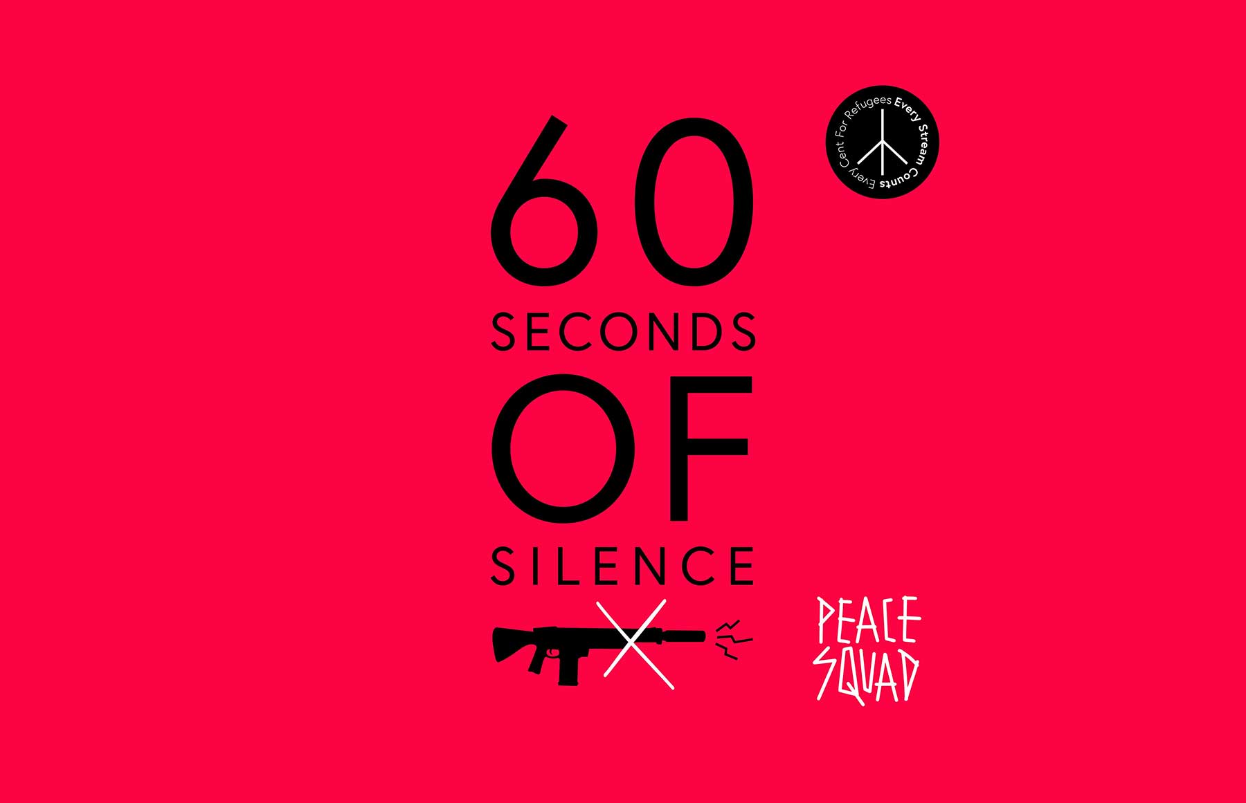60 Sekunden Stille anhören, um der Ukraine zu helfen