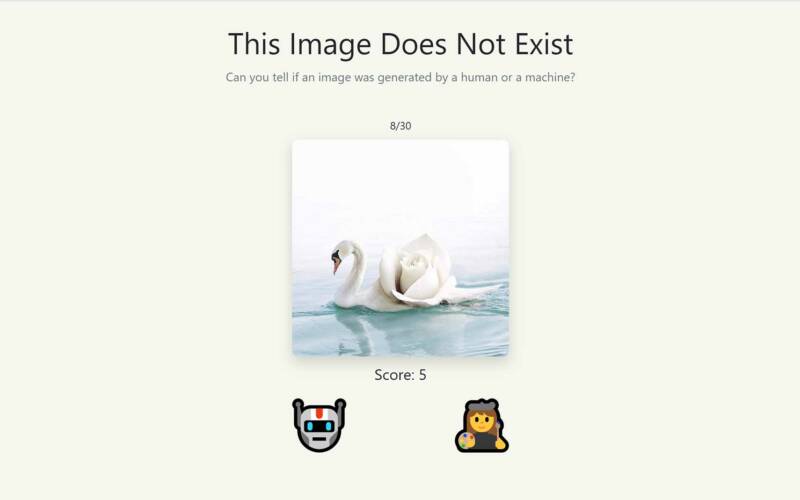 Browser-Quiz: Sind die Bilder Mensch- oder Maschinen-gemacht?
