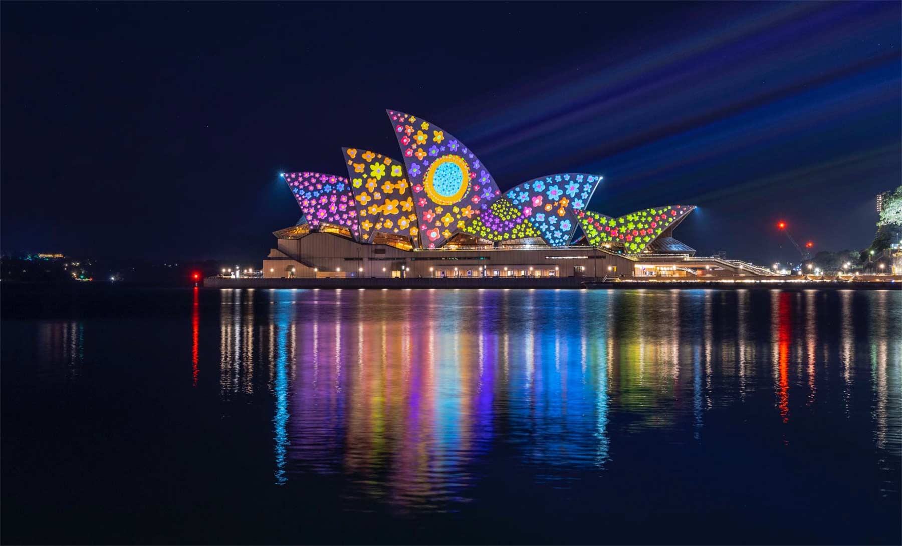 Lichtkunst trifft Architektur beim „Vivid Sydney 2022“