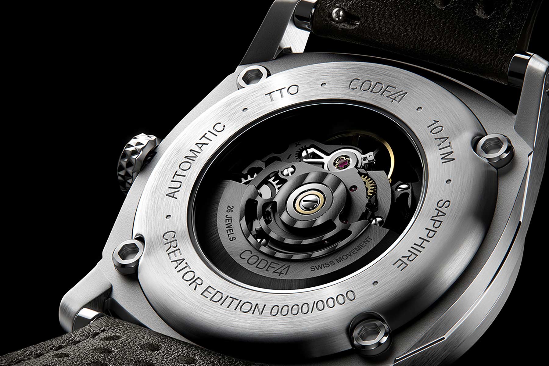 Vorverkauf der limitierten ANOMALY-T4 Design-Uhr von CODE41 gestartet ANOMALY-T4-CODE-41-uhr-03 
