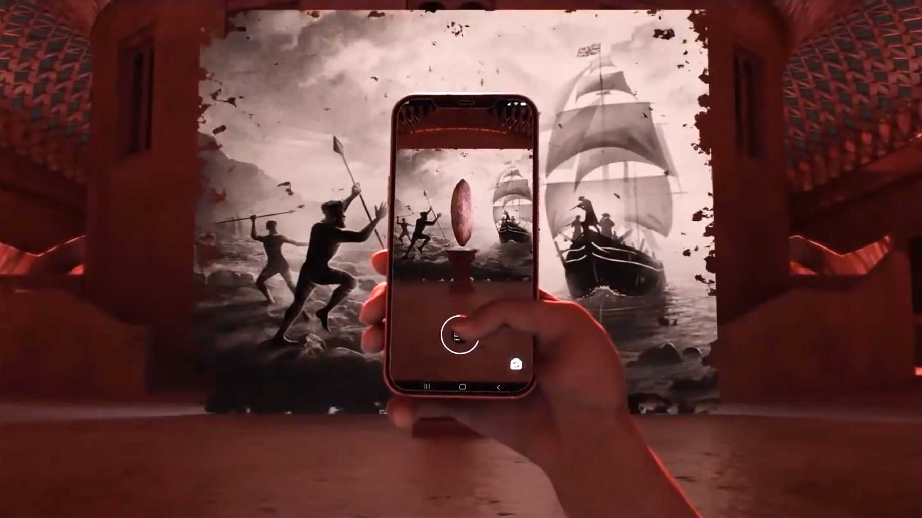 Augmented Reality zeigt echte Geschichte von Kunstwerken im Museum AR-app-The-Unfiltered-History-Tour 