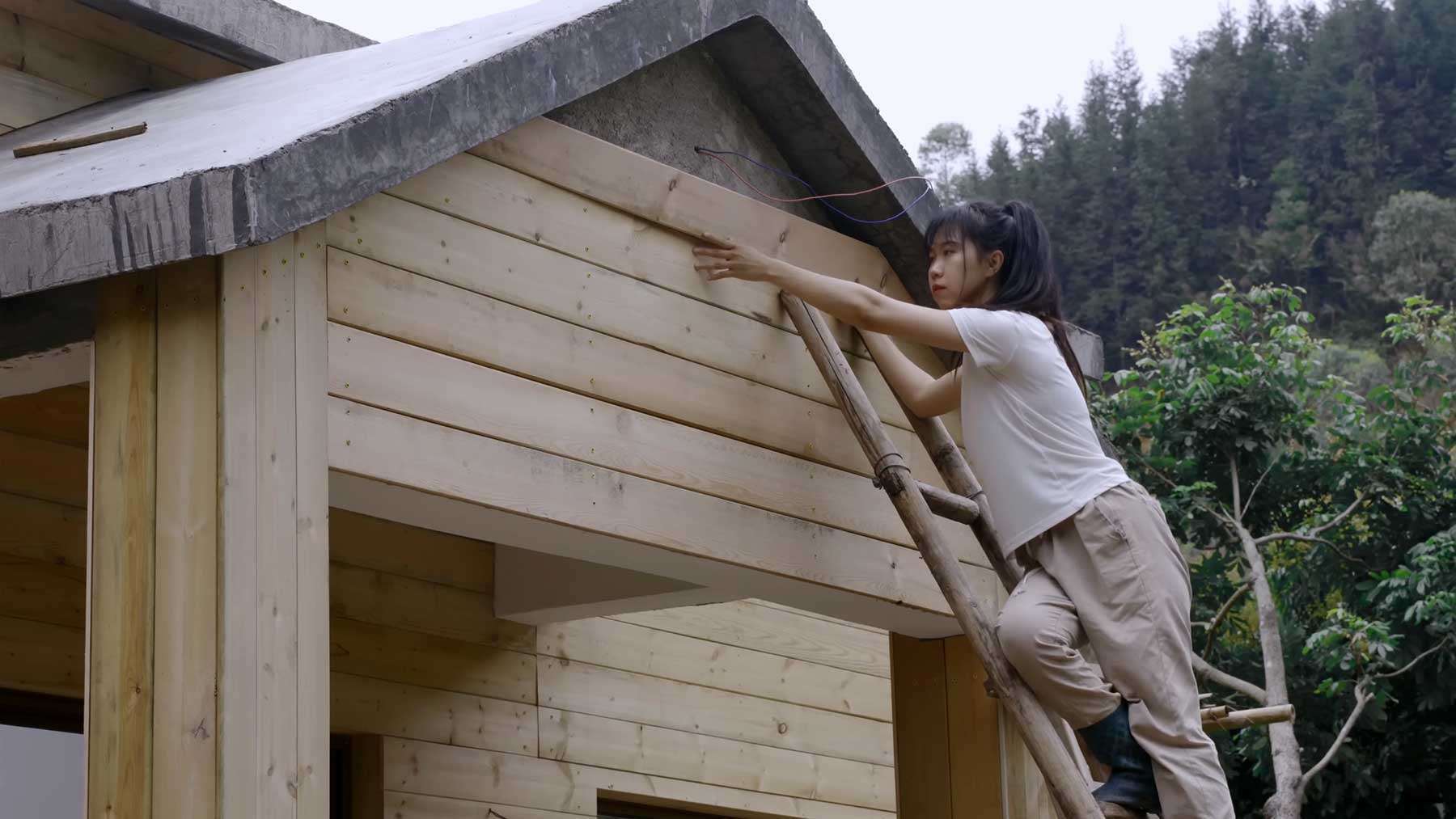 In 25 Minuten ein eigenes Haus gebaut