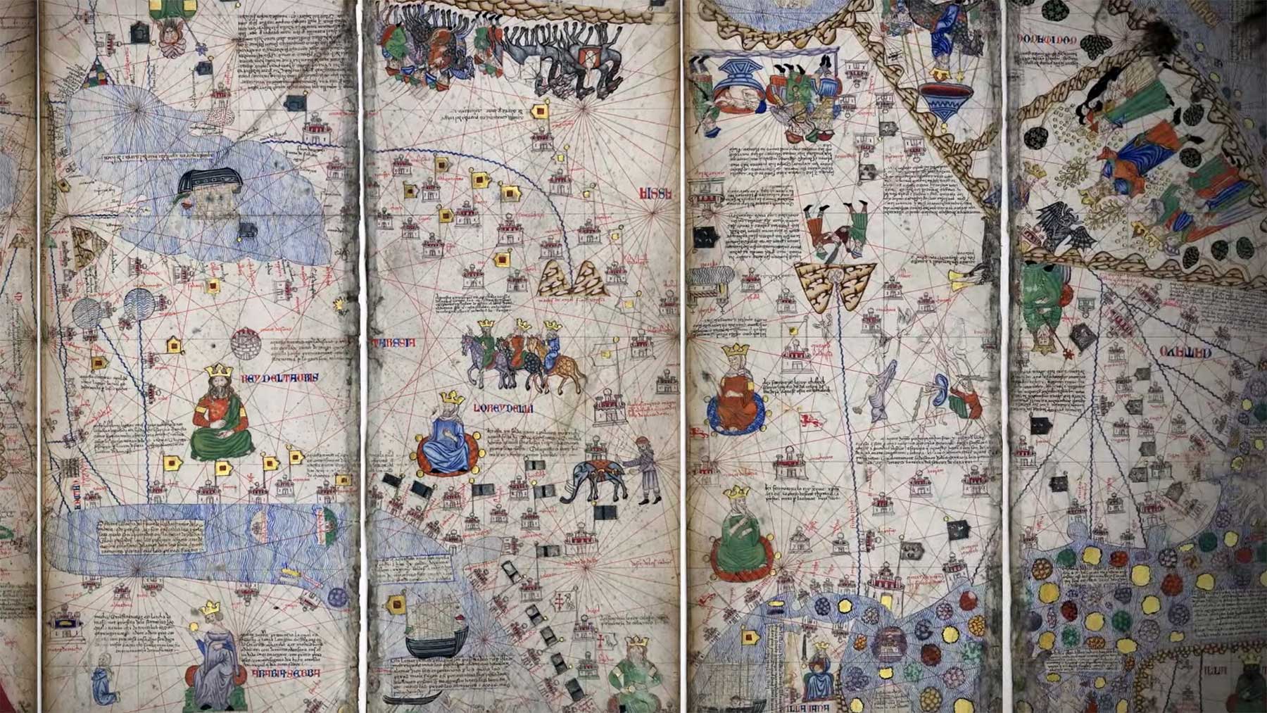 Die Erfindung der ersten Weltkarte der Geschichte