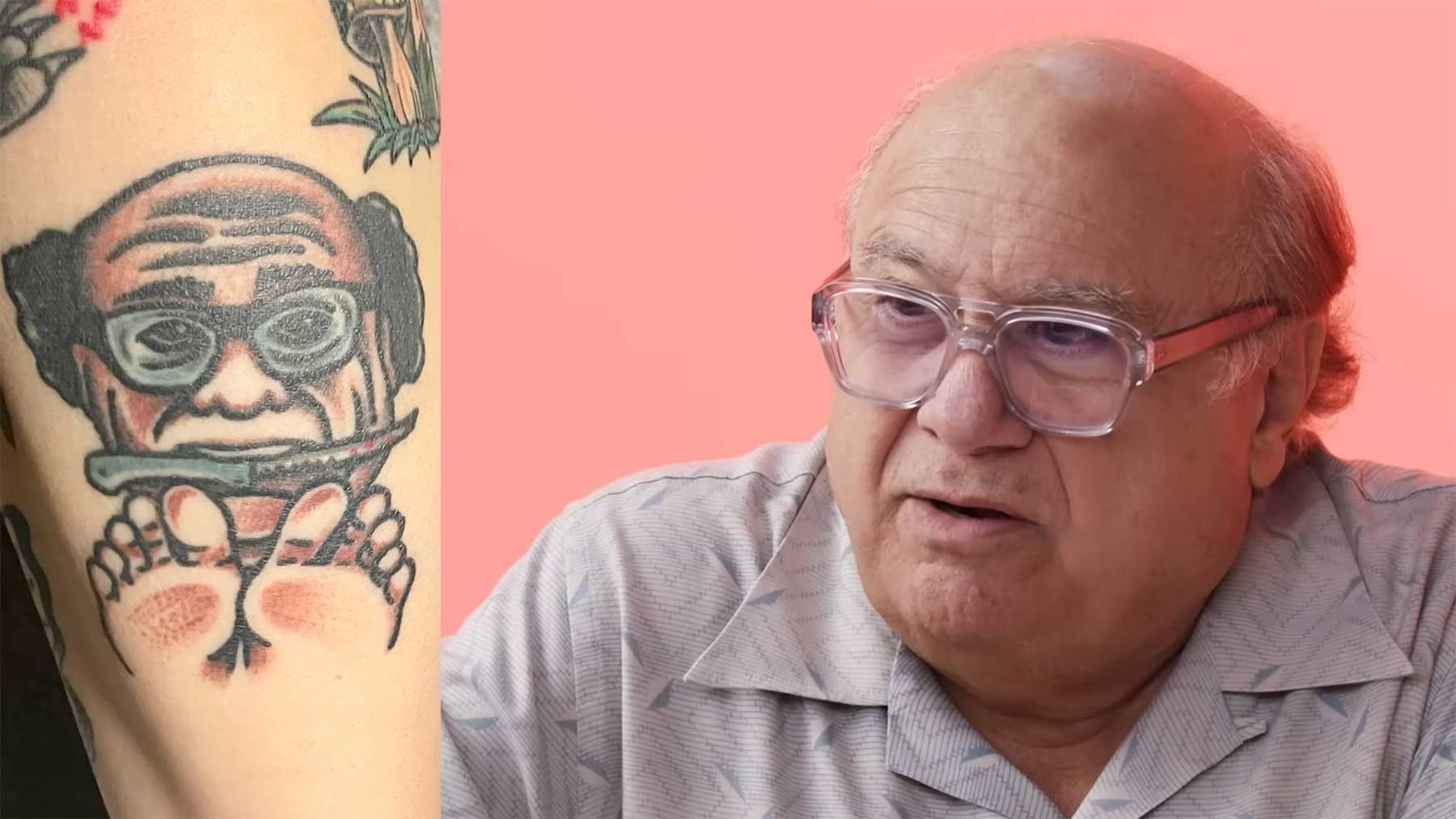 Danny DeVito bewertet Danny-DeVito-Tattoos
