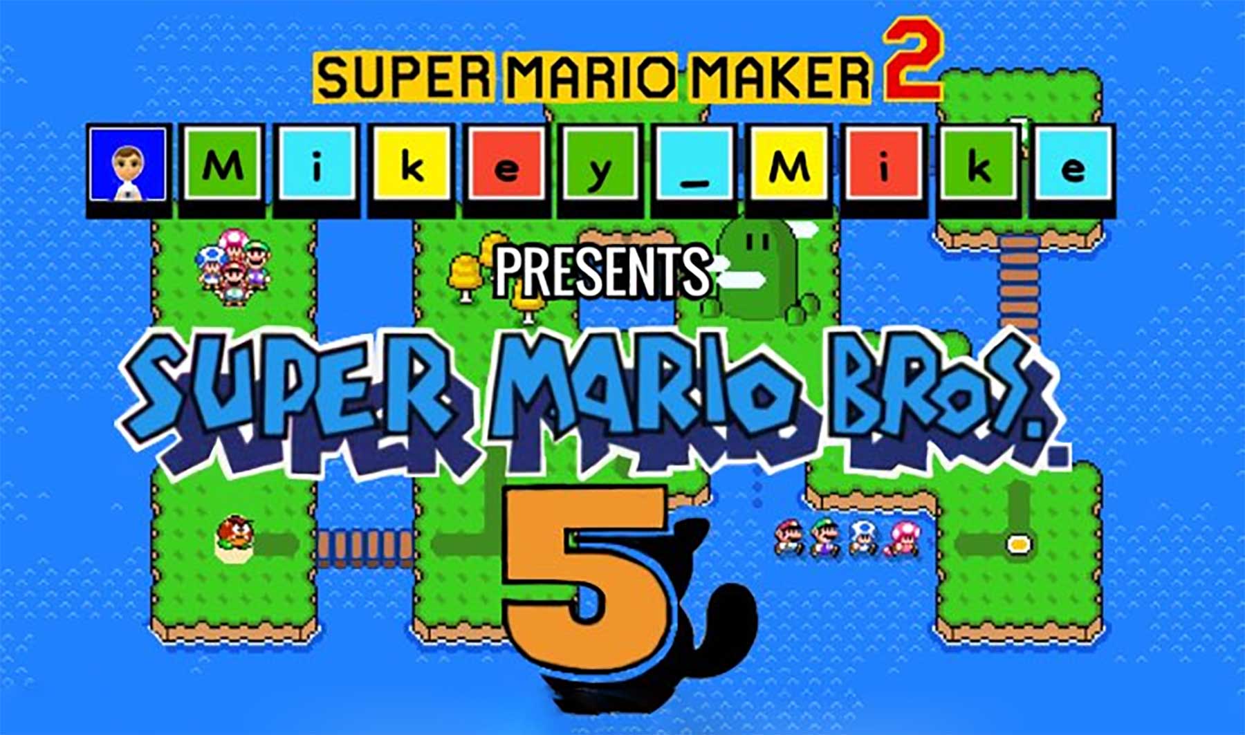 „Super Mario Bros. 5“ in „Super Mario Maker 2“ erstellt