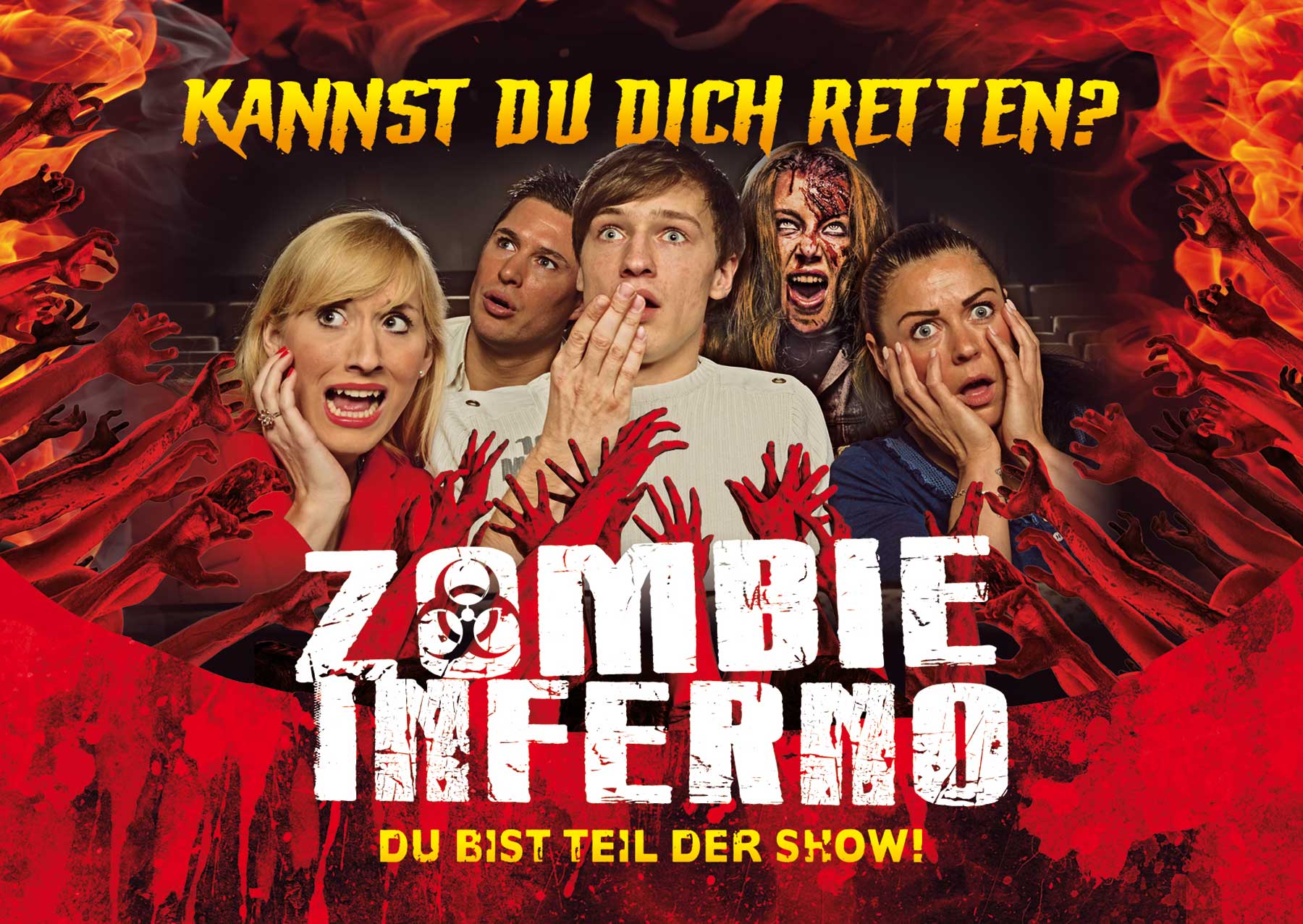 Interaktive Live-Theater-Show: „ZOMBIE INFERNO“