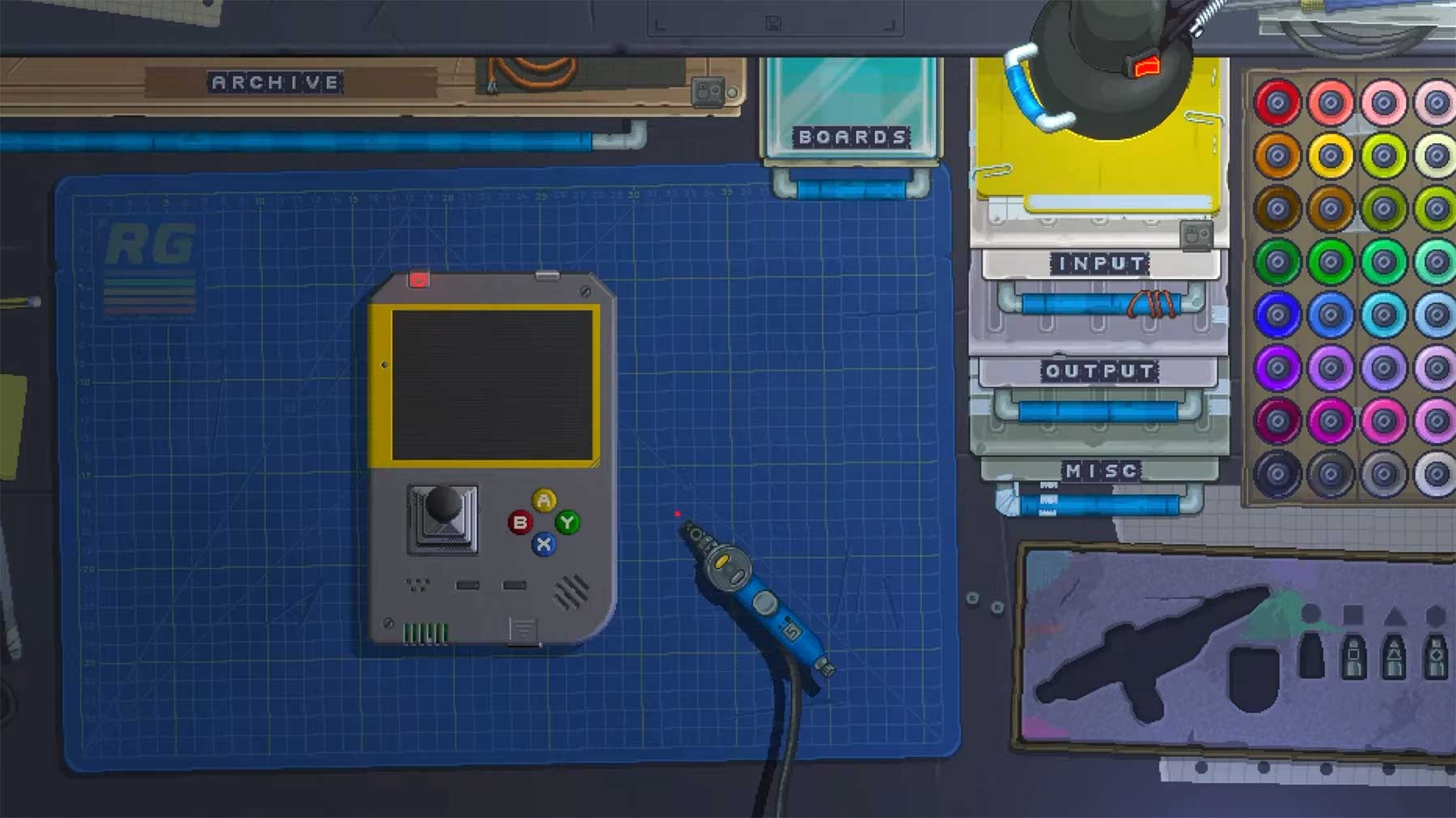 Im Spiel "Retro Gadgets" lötet man alte Elektrogeräte zusammen retro-gadgets-videospiel-trailer 