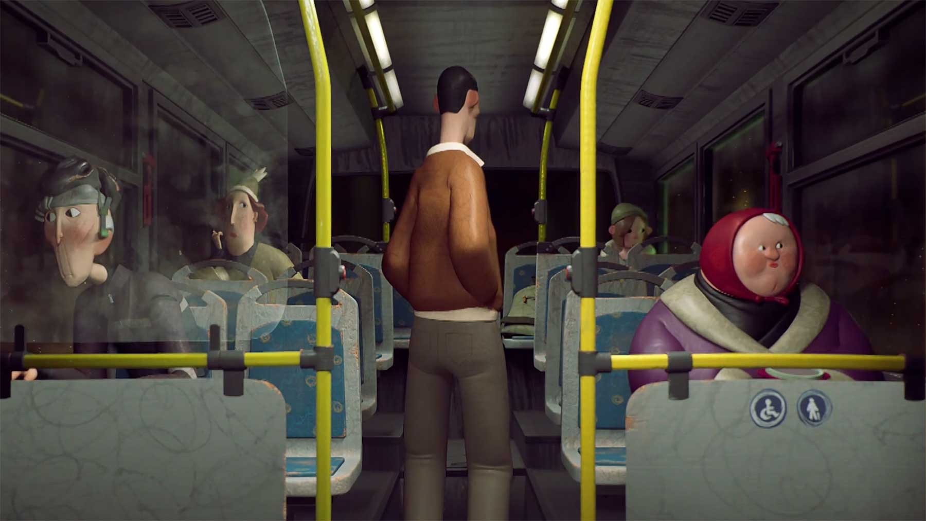 Animierter Kurzfilm: „Busline35A“