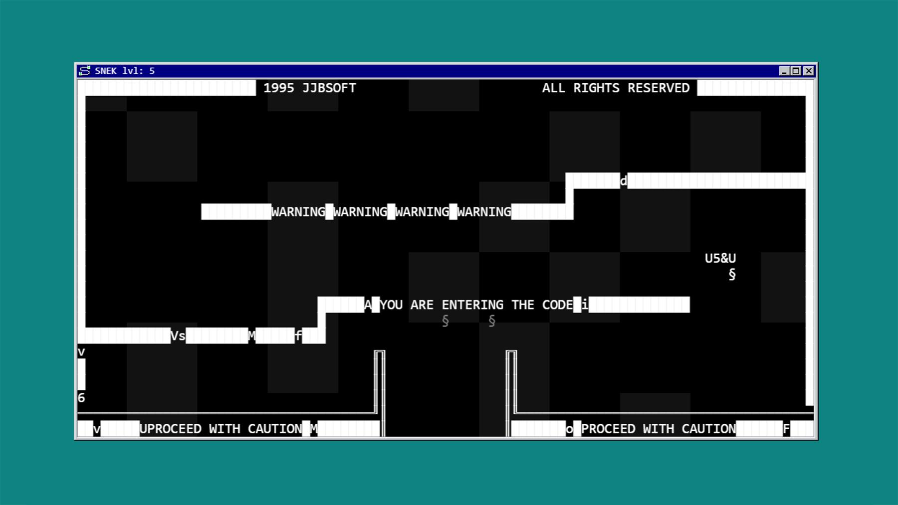 ASCII-Snake im Browser spielen