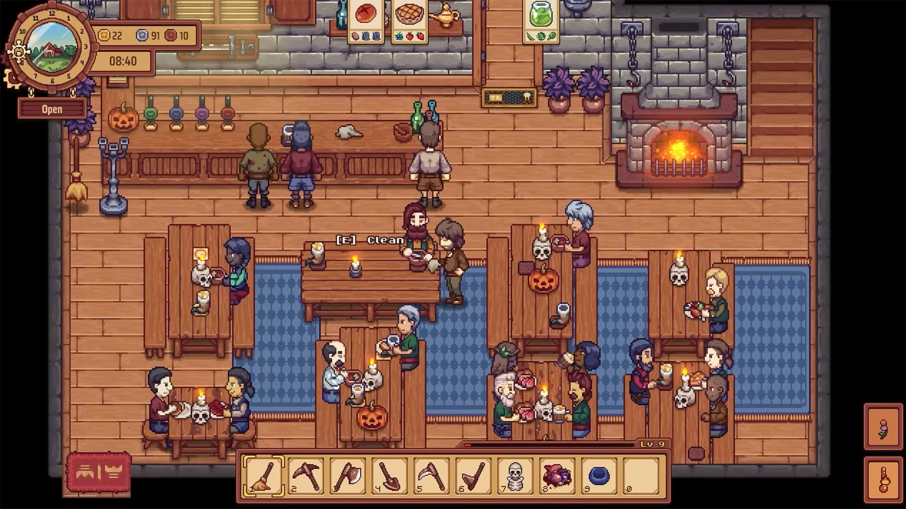 Im Spiel „Travellers Rest“ betreibt ihr eine Taverne
