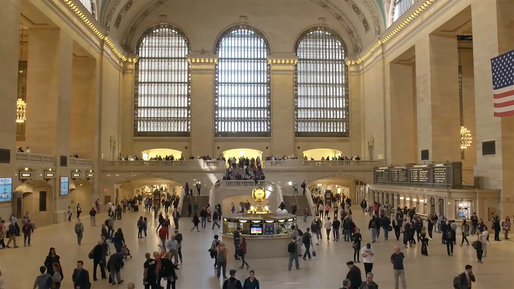Grand Central Station: Erklärung der architektonischen Elemente