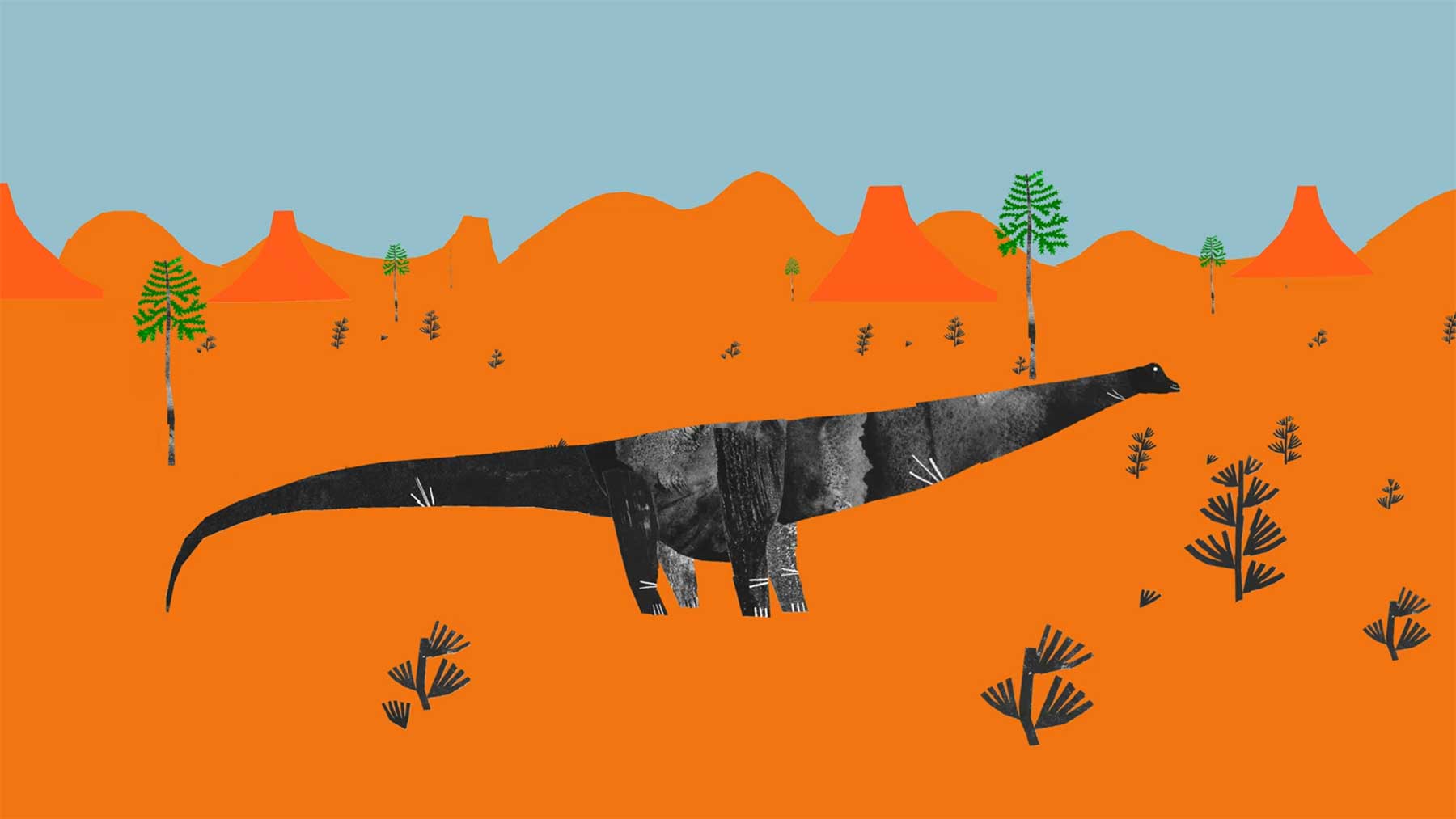 Der Titanosaurus war der größte Dinosaurier, der jemals gelebt hat Titanosaurus-groesste-dinosaurier 