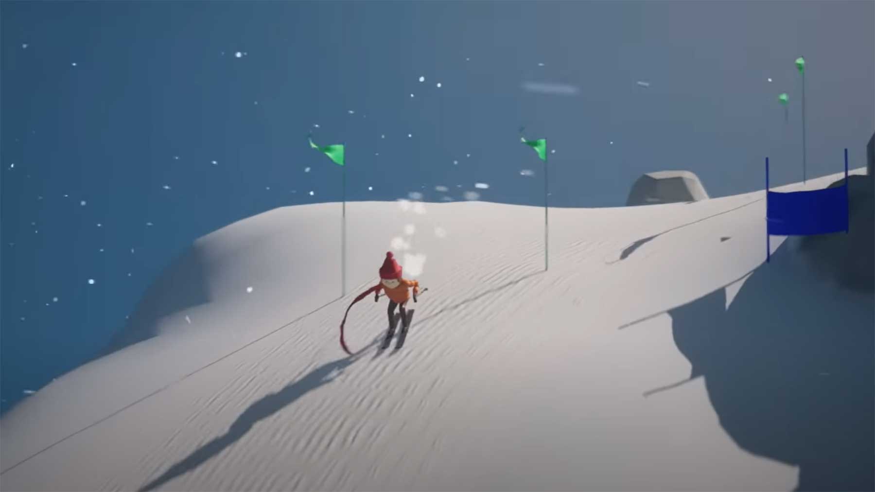 Programmierung eines Multiplayer-Ski-Abfahrt-Spieles