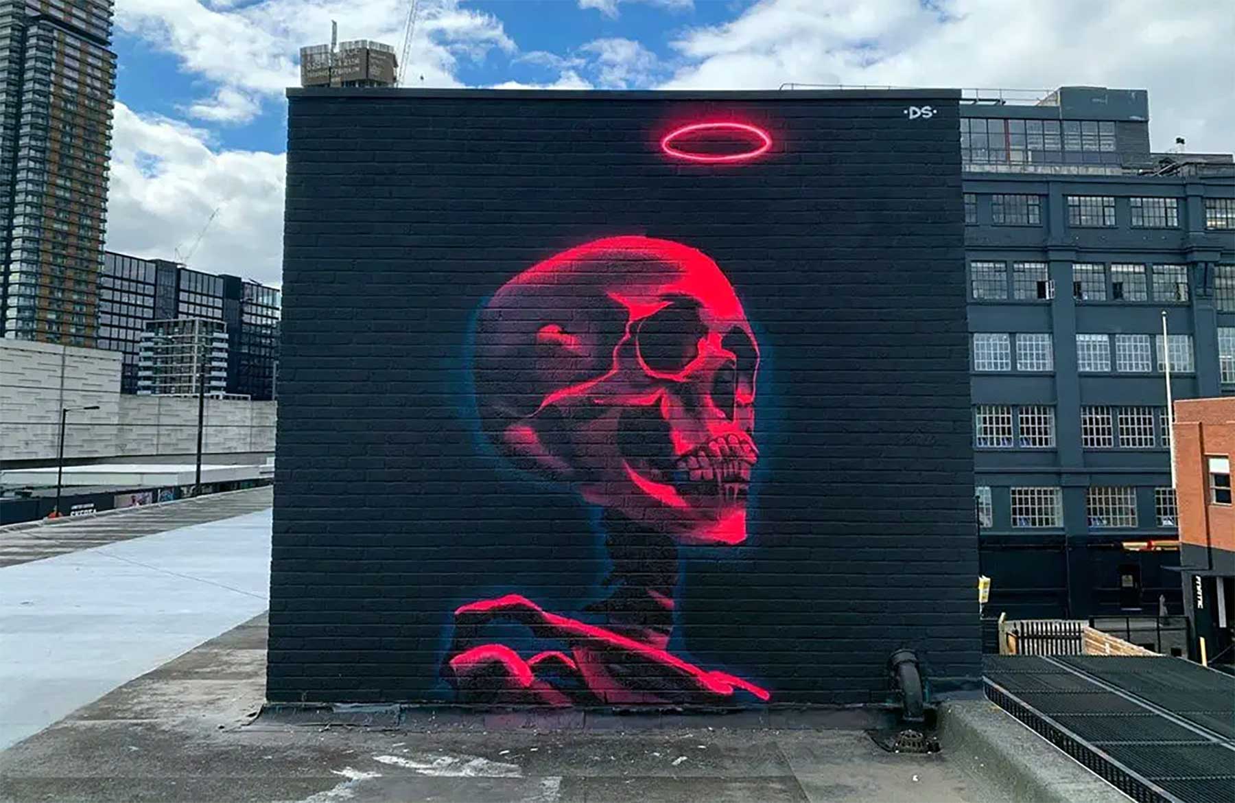 Street Art von David Speed David-Speed-neon-graffiti-murals-street-art 