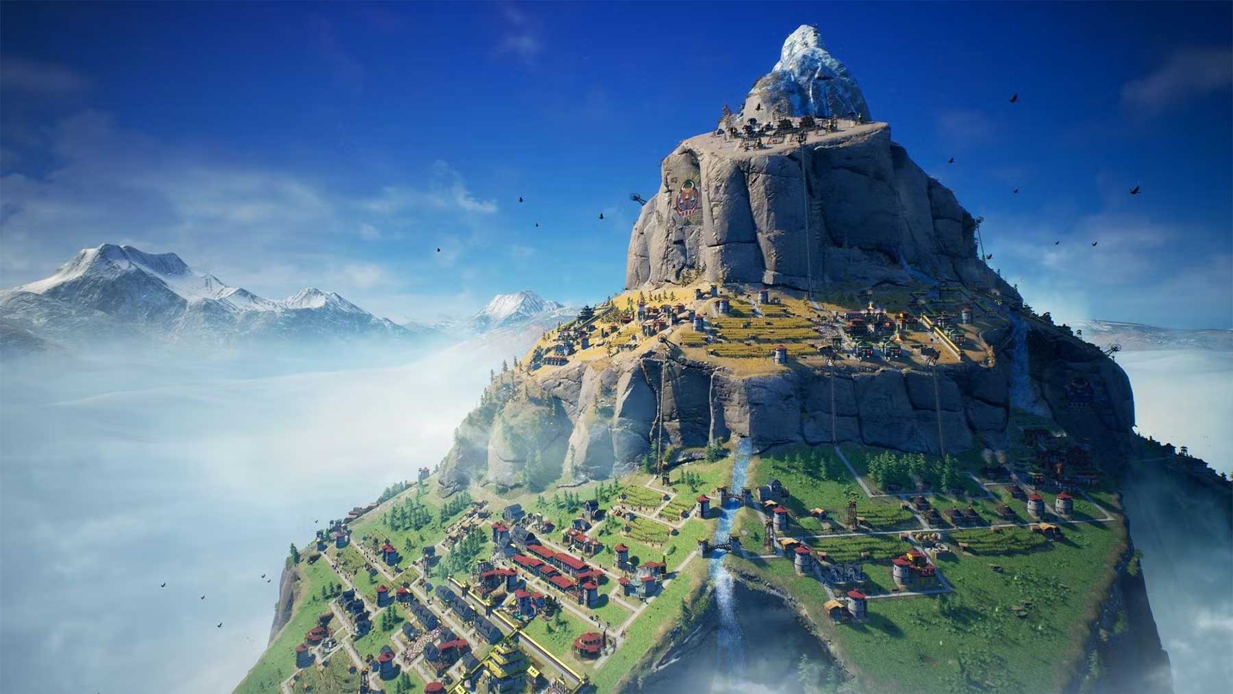 Bergstadt-Aufbau-Strategiespiel „Laysara: Summit Kingdom“ berg-aufbau-simulation-laysara-summit-kingdom-screenshot 