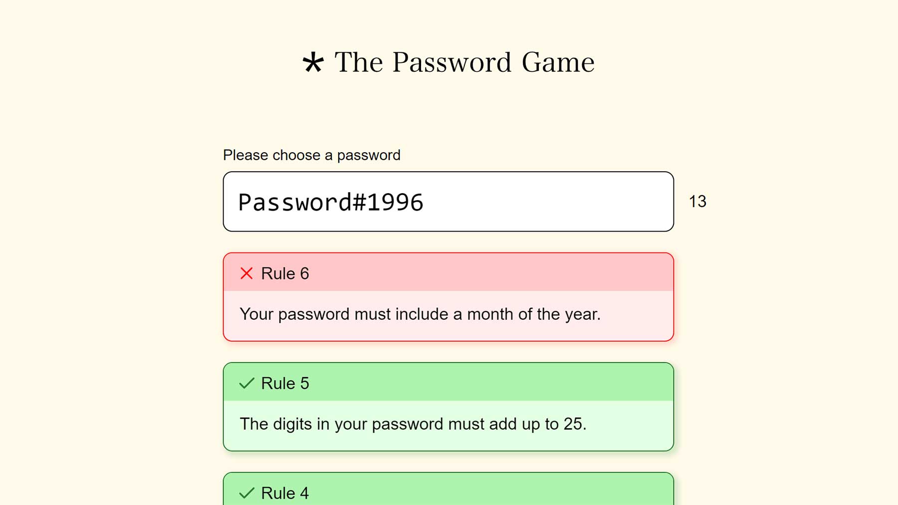 "The Password Game" lässt euch an komplizierten Passwort-Vorgaben verzweifeln The-Password-Game-superkompliziertes-passwort 